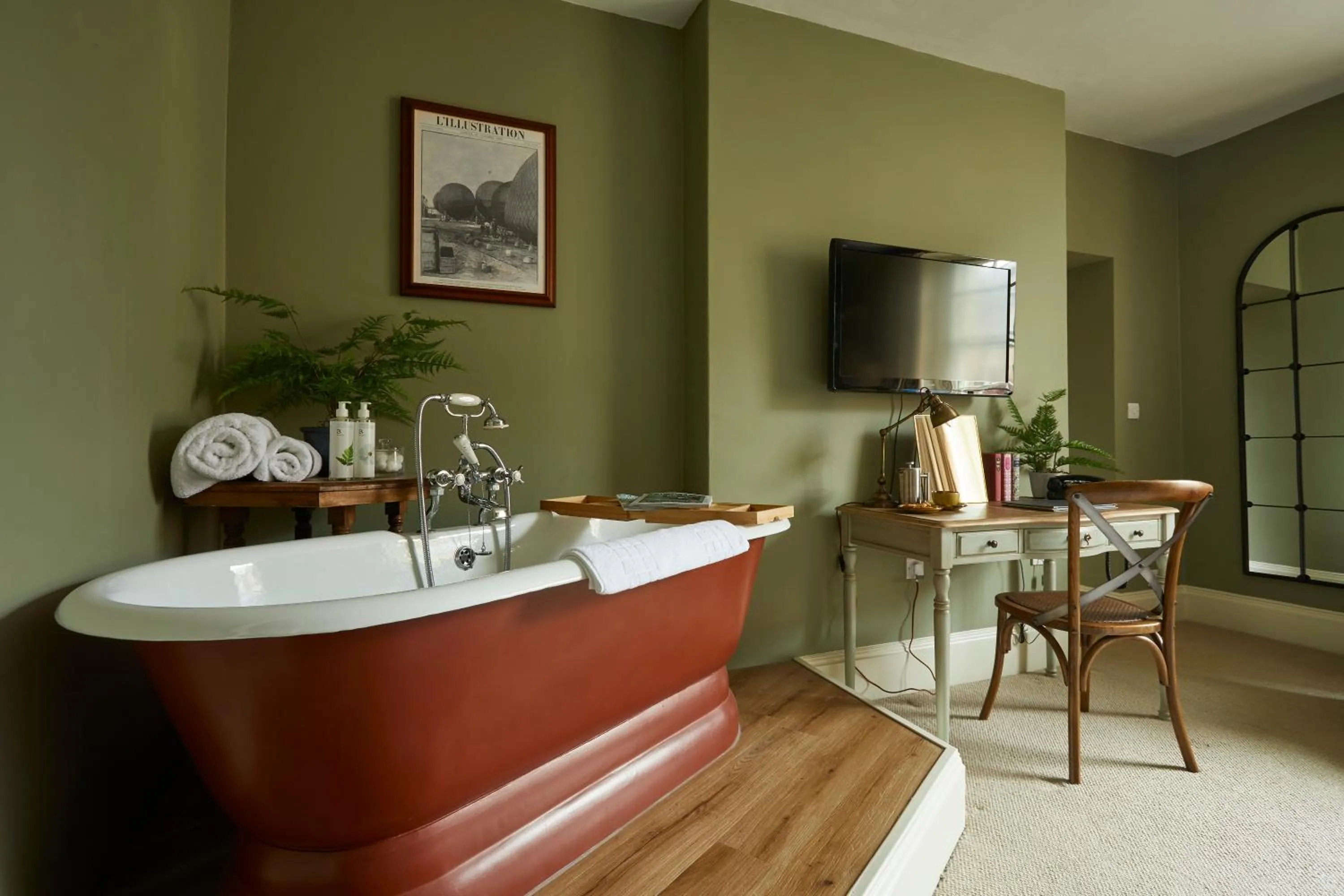 Bedroom in The Methuen Arms