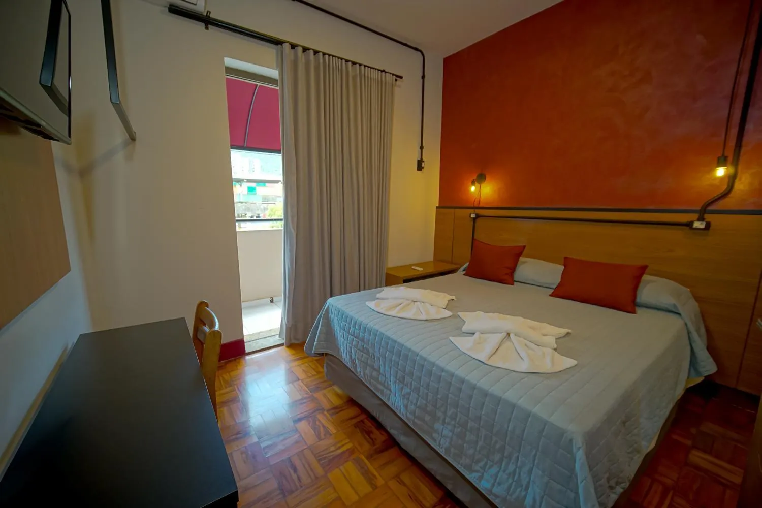 Bed in Hotel Euro Suite Poços de Caldas By Nacional Inn