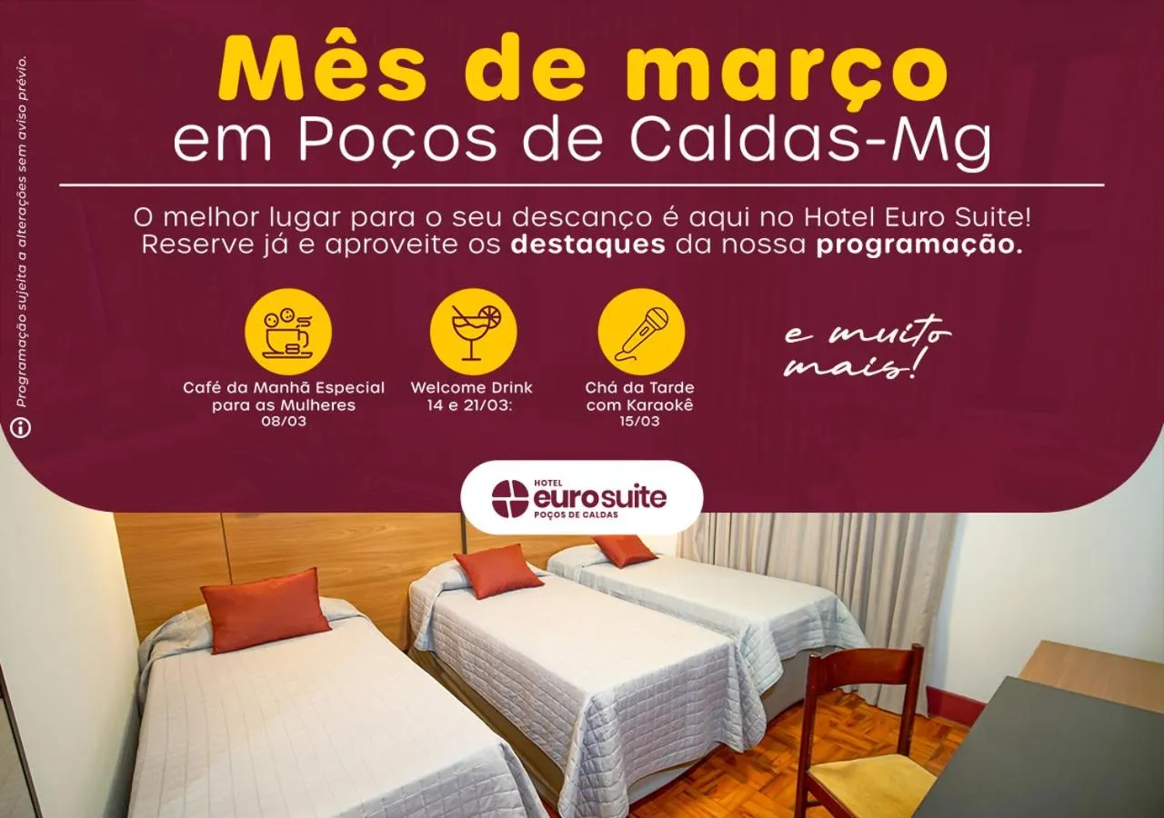 Activities, Bed in Hotel Euro Suite Poços de Caldas By Nacional Inn