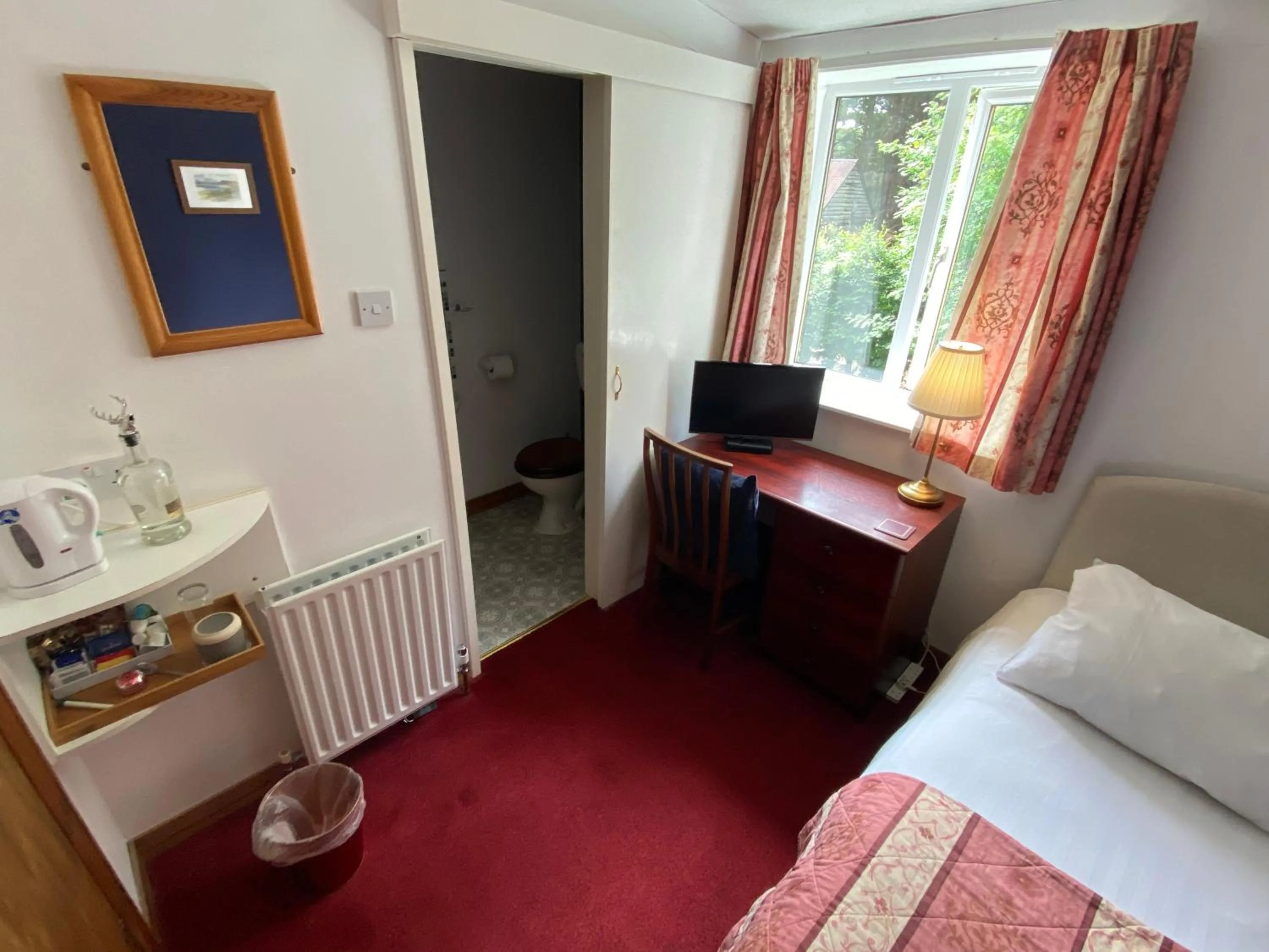 Bed in Glenan Lodge Self Catering