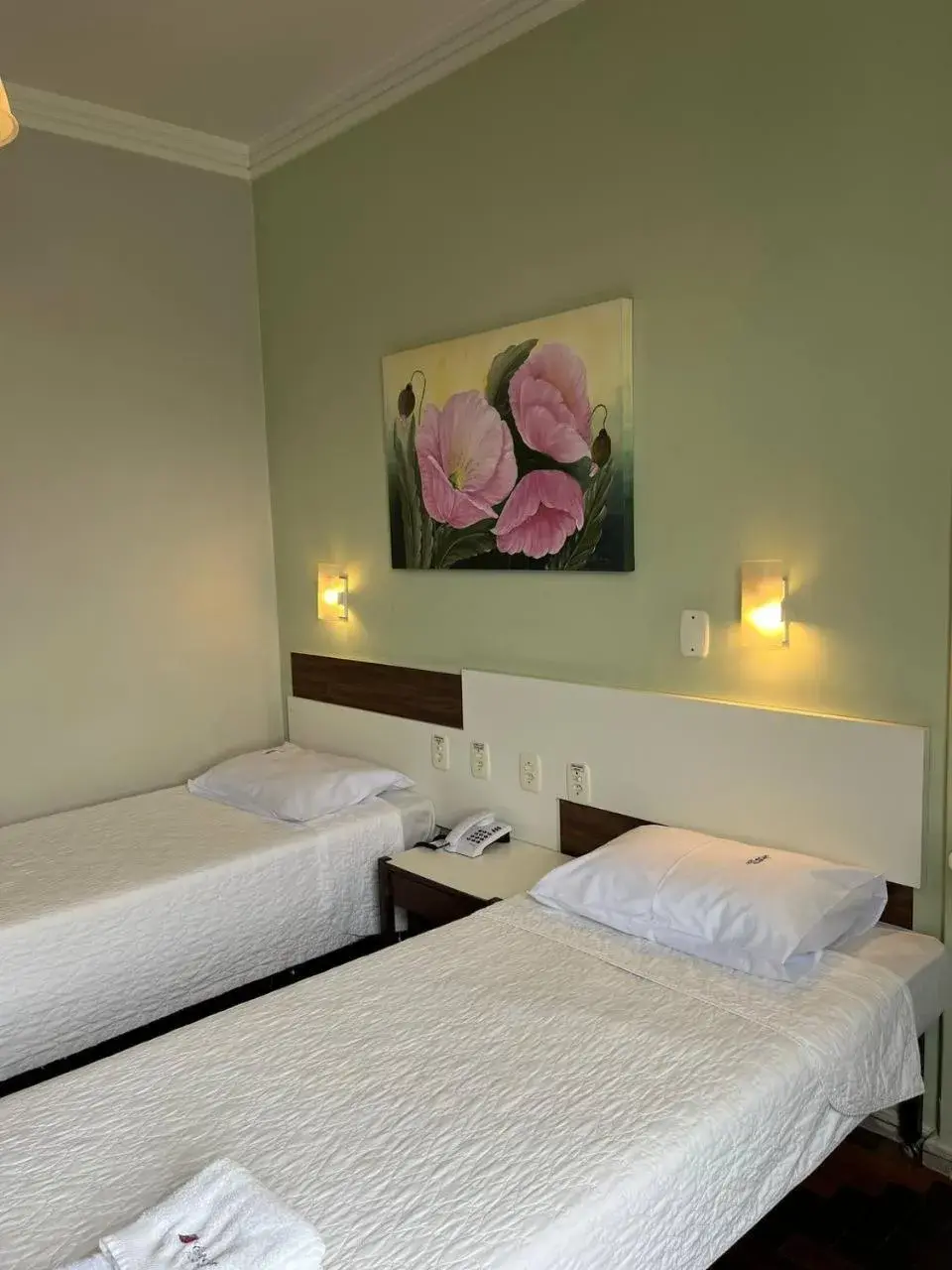 Twin Room - single occupancy in Oscar Palace Hotel - Centro de Tubarão Twin Room - single occupancy in Oscar Palace Hotel - Centro de Tubarão