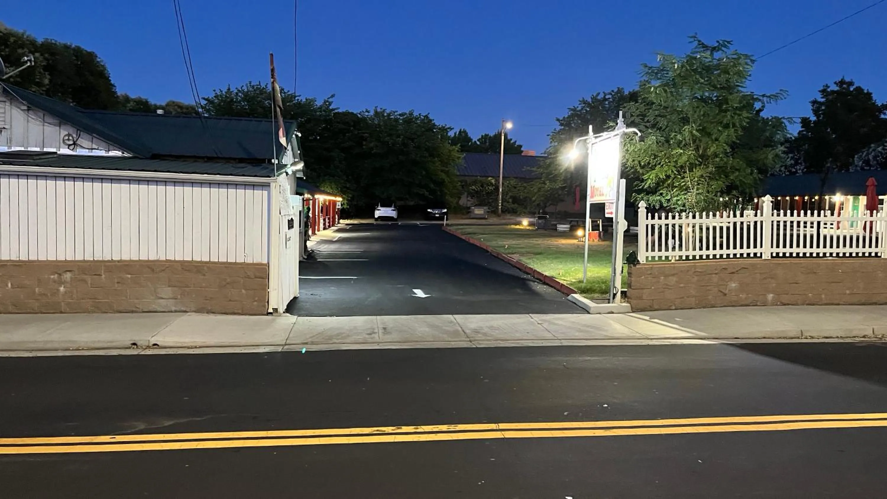 Property building in Jumping Frog Motel