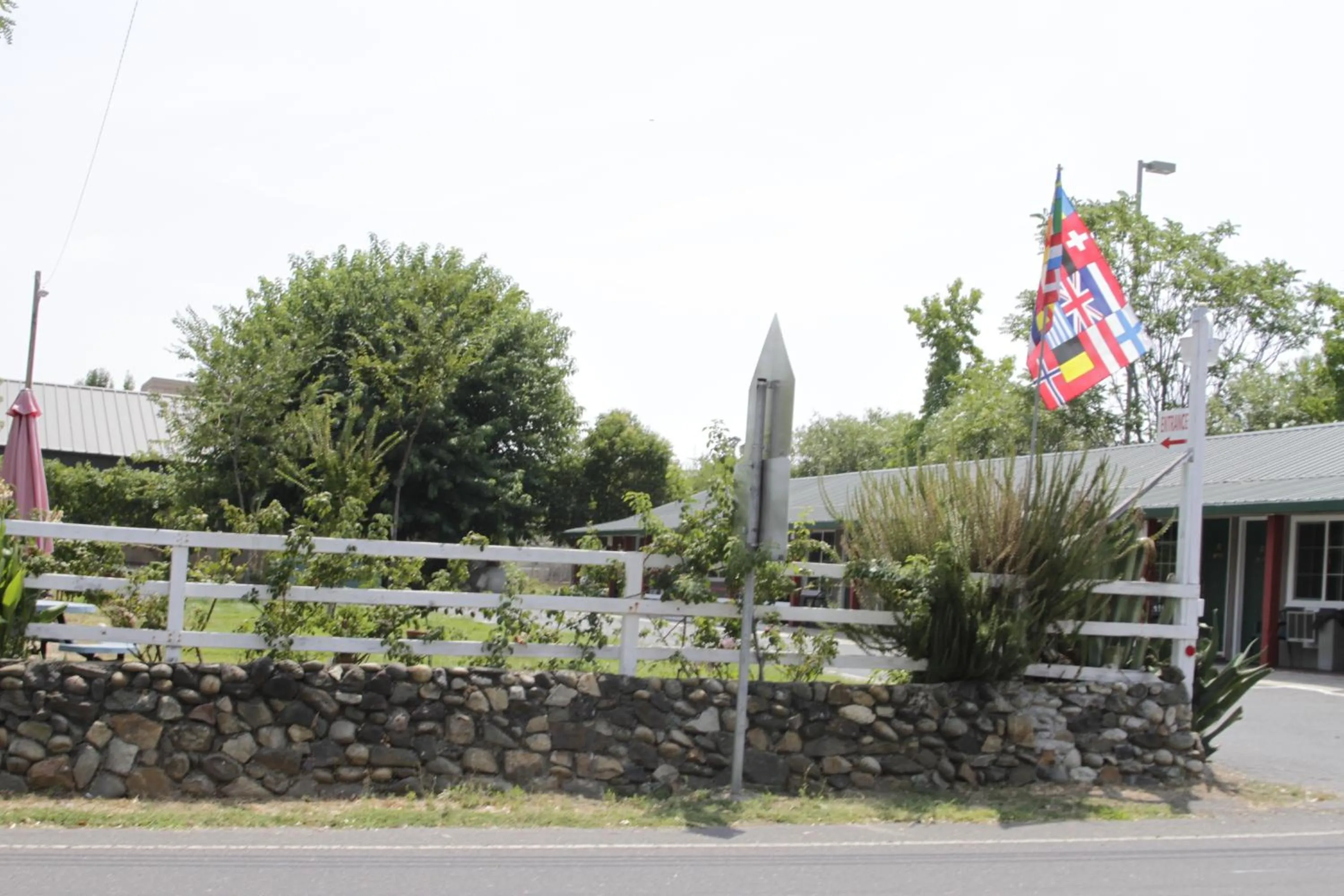 Property building in Jumping Frog Motel