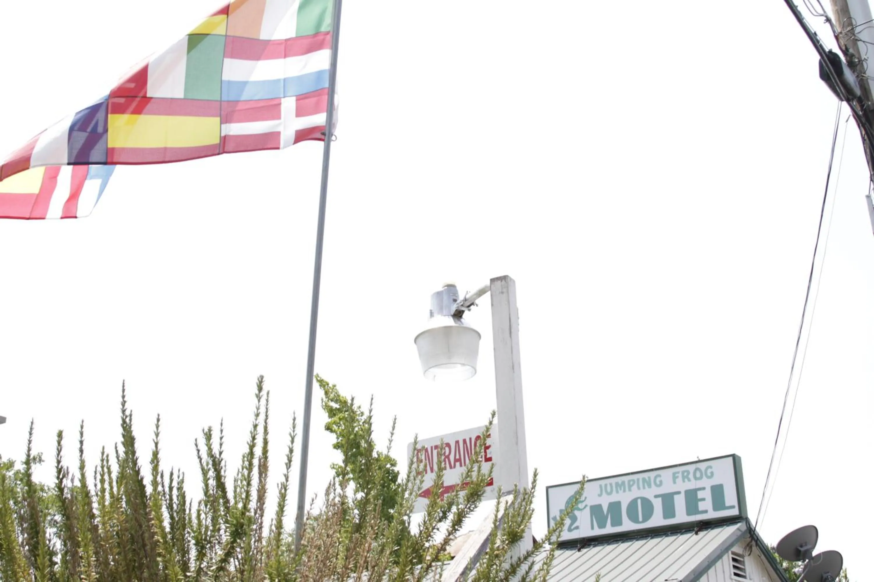 Property building in Jumping Frog Motel