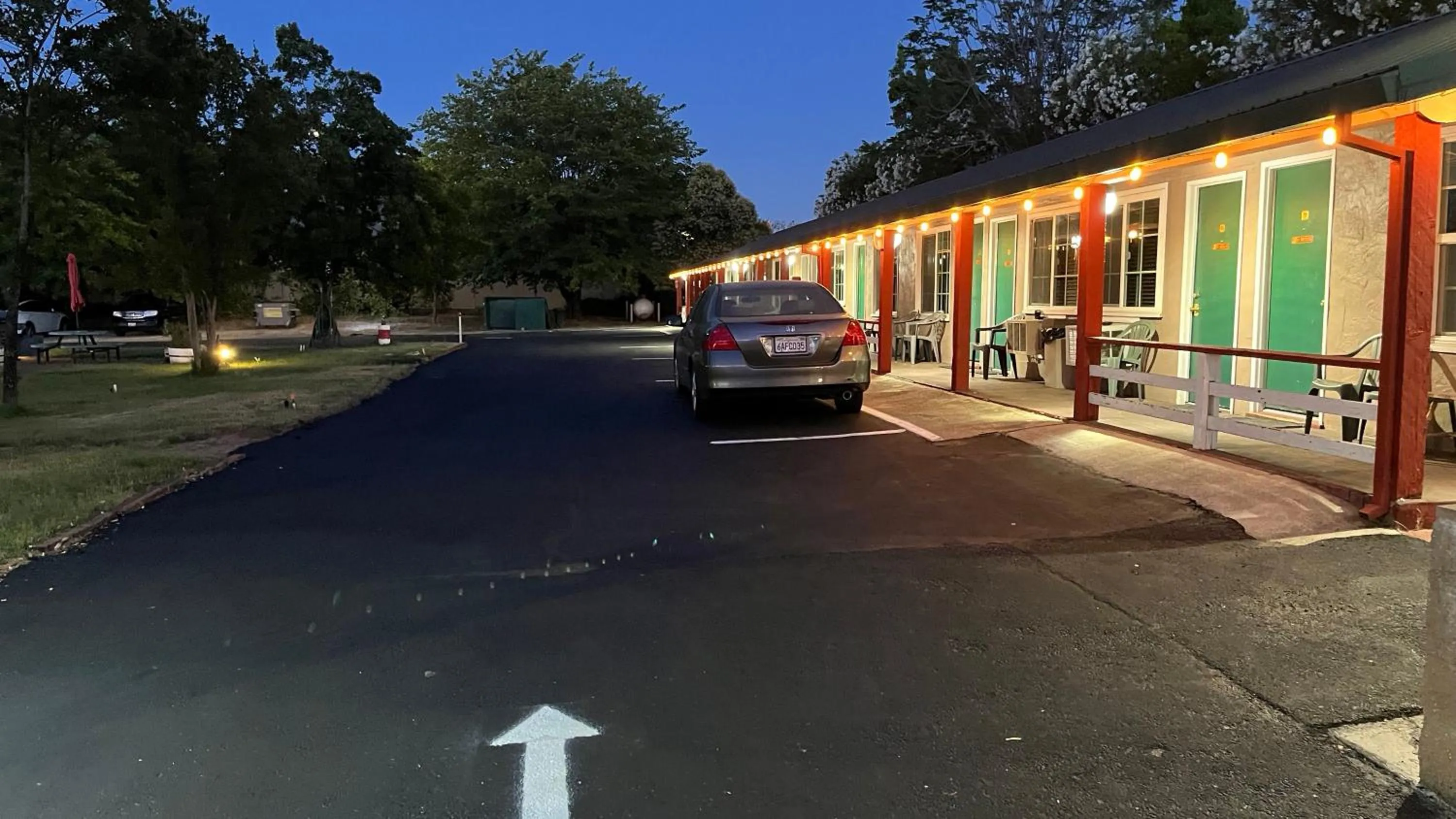 Property building in Jumping Frog Motel