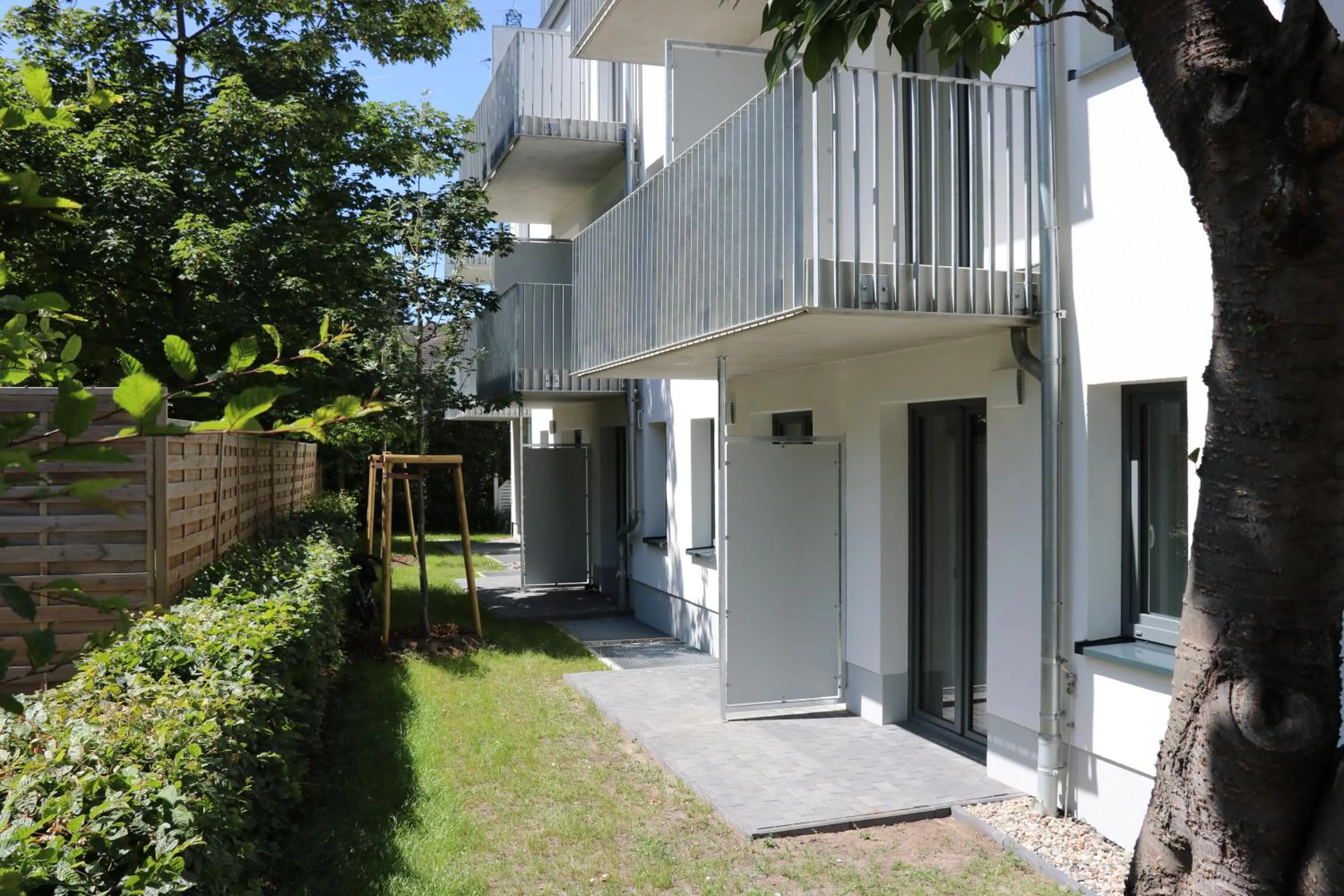 Property building in Signature East Hotel Apartment