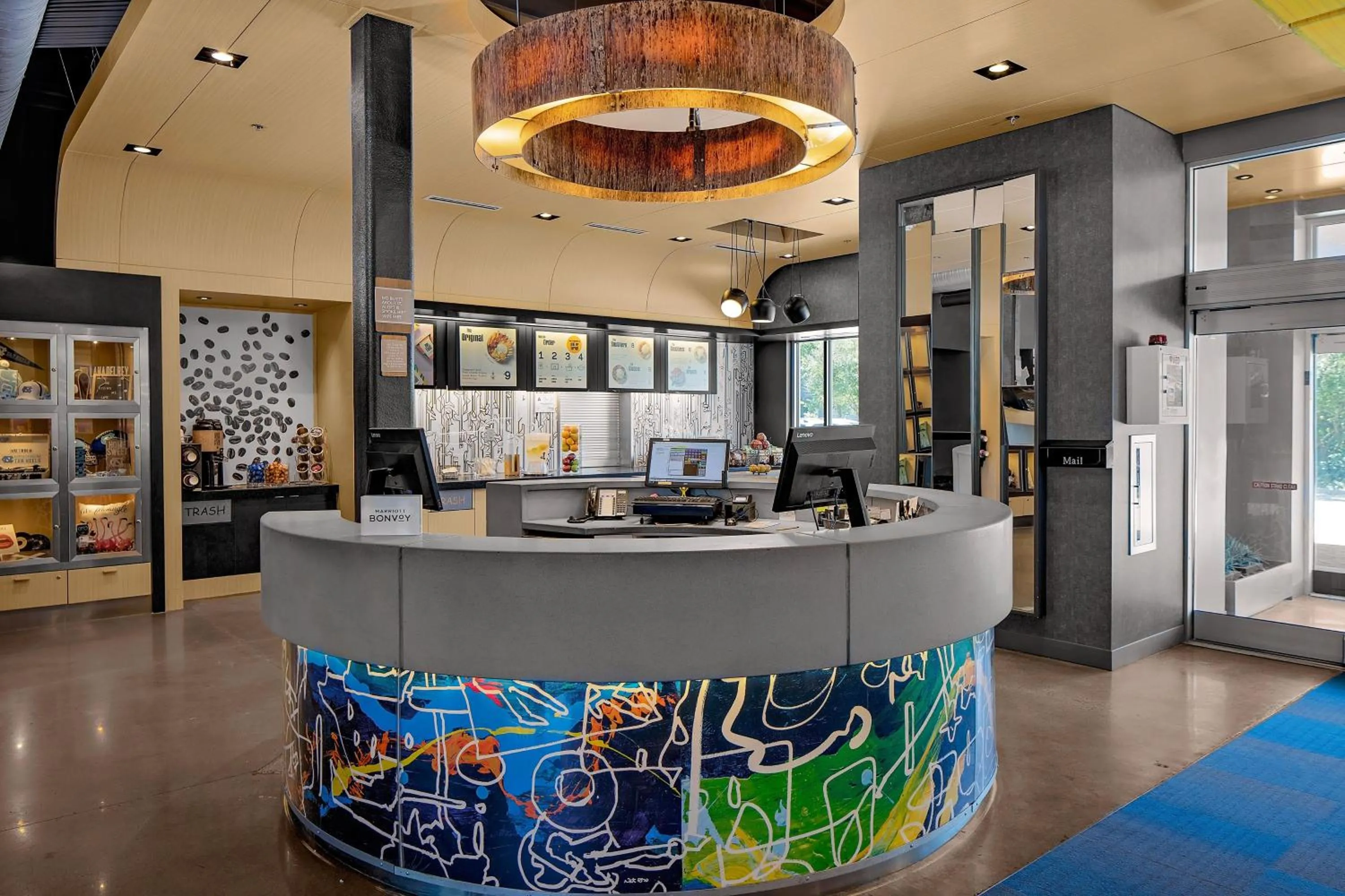 Lobby or reception in Aloft Chapel Hill