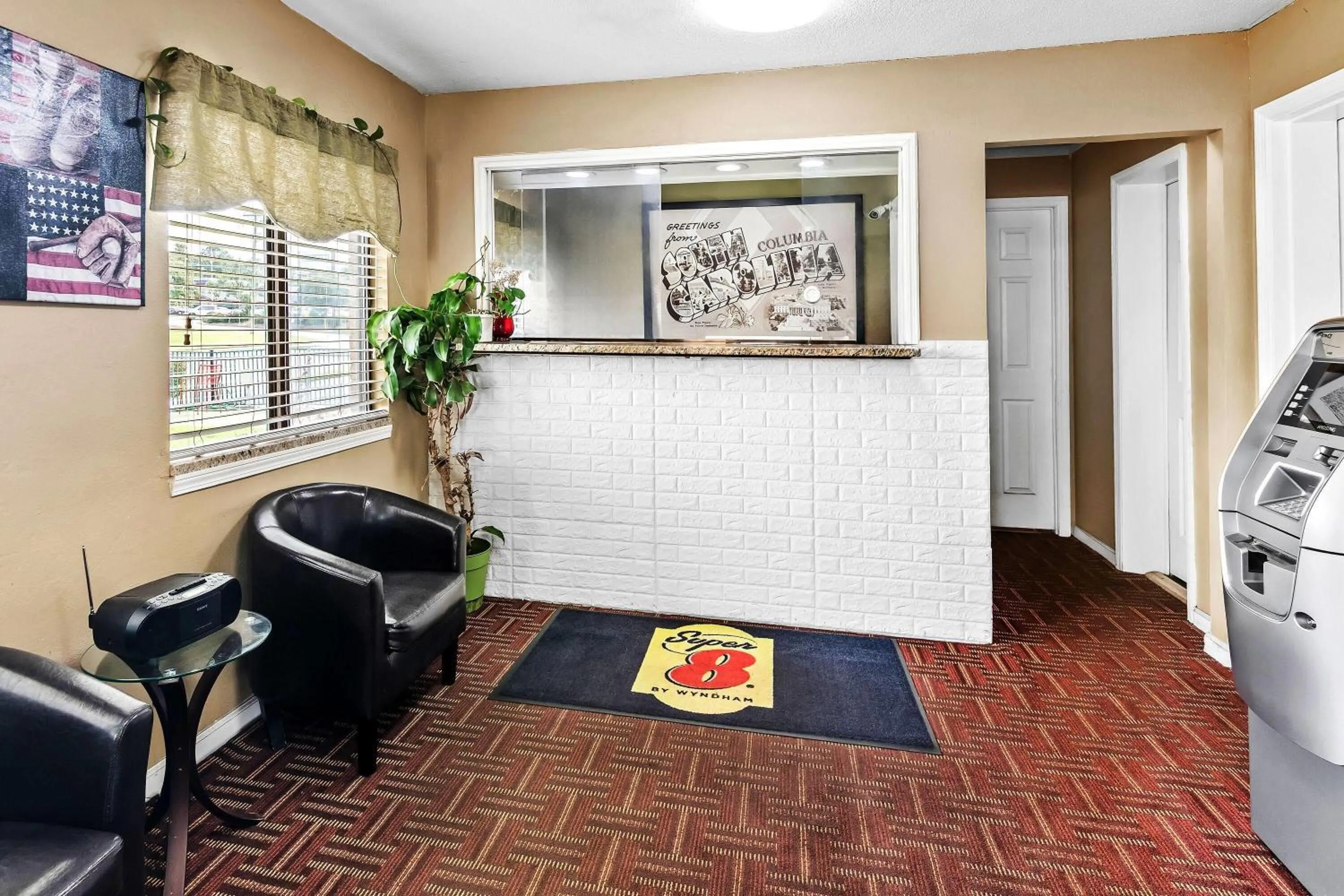 Lobby or reception in Super 8 by Wyndham Columbia/Ft. Jackson SC