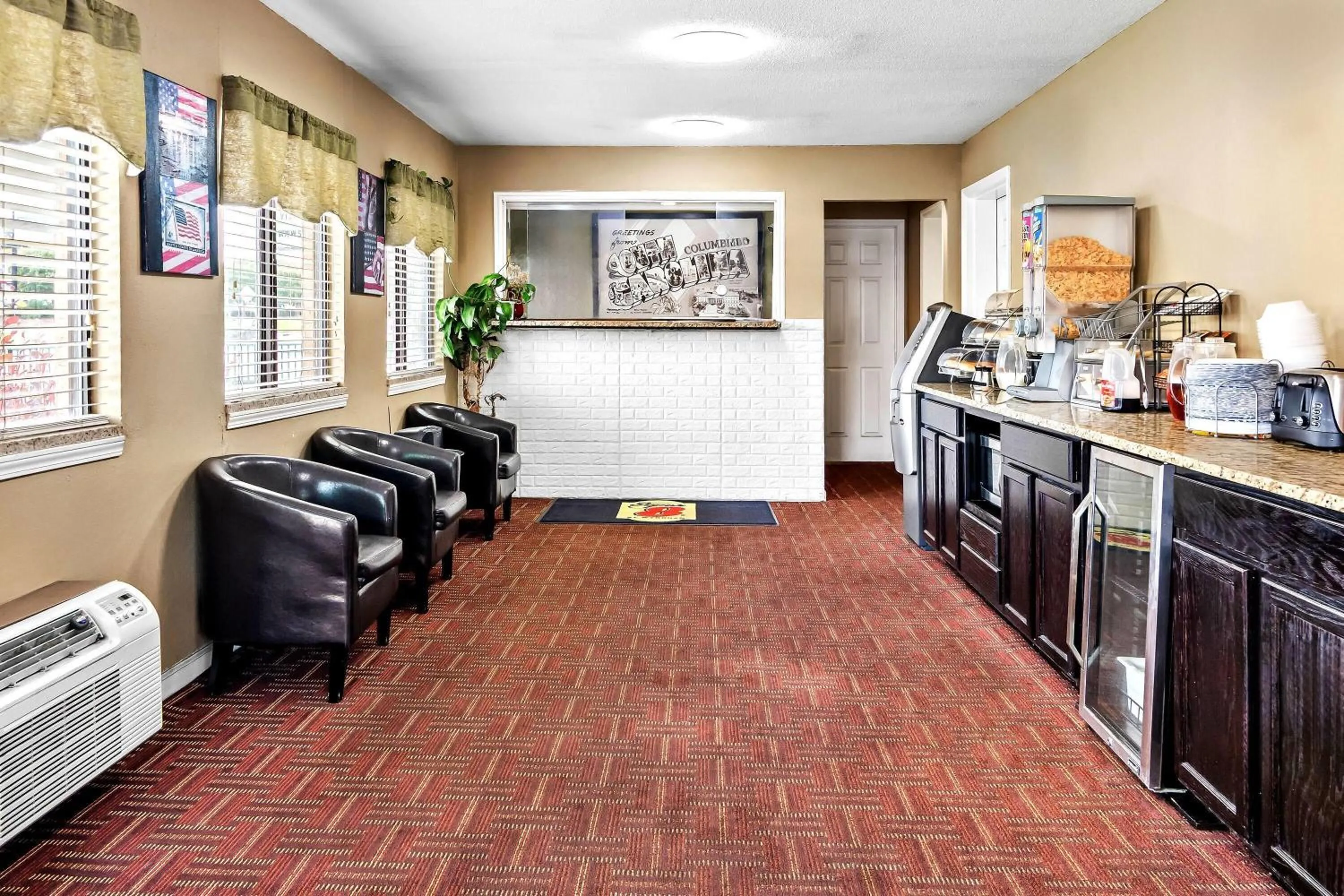 Lobby or reception in Super 8 by Wyndham Columbia/Ft. Jackson SC