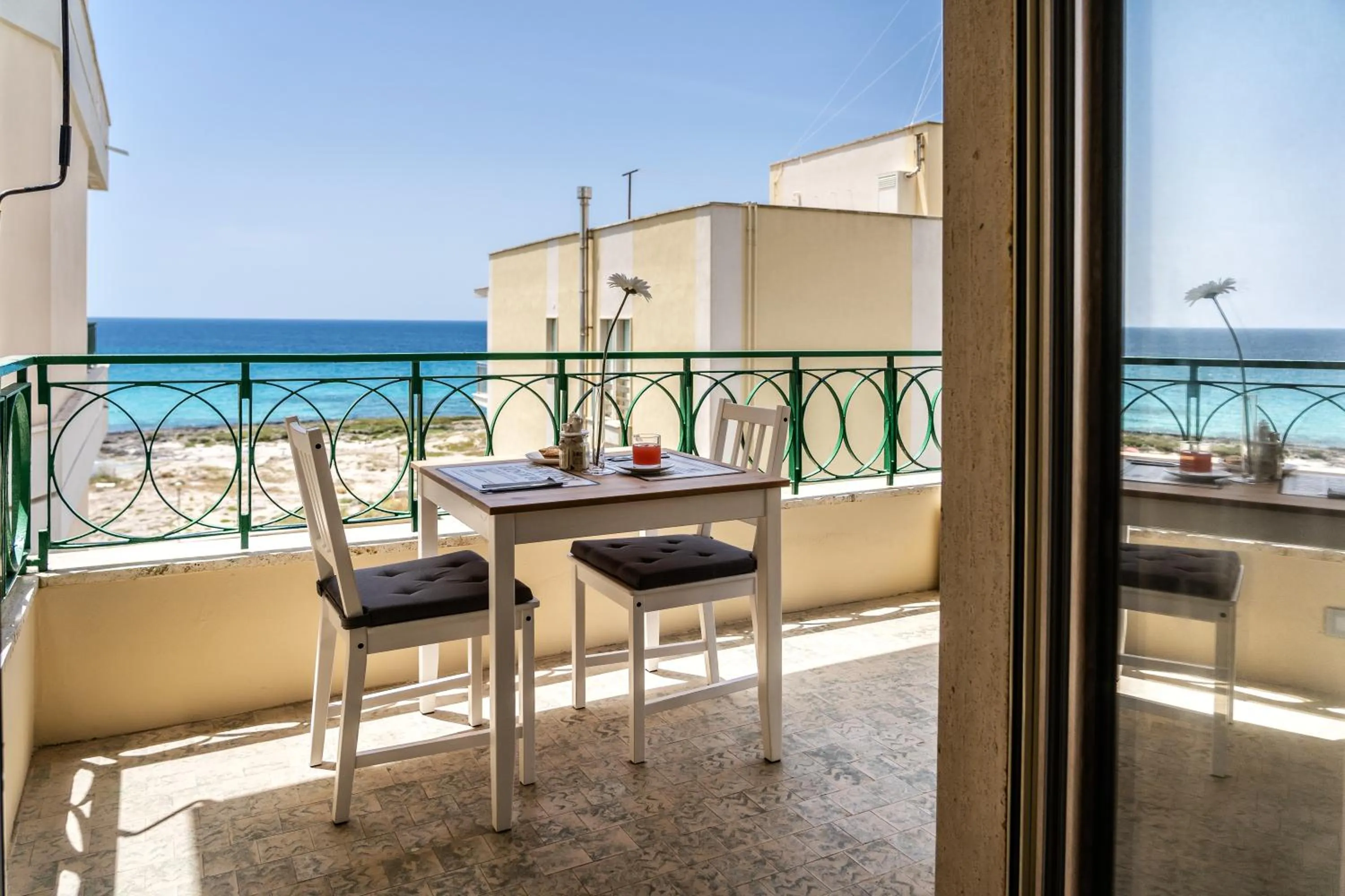 Balcony/Terrace in B&B Bellavista Gallipoli