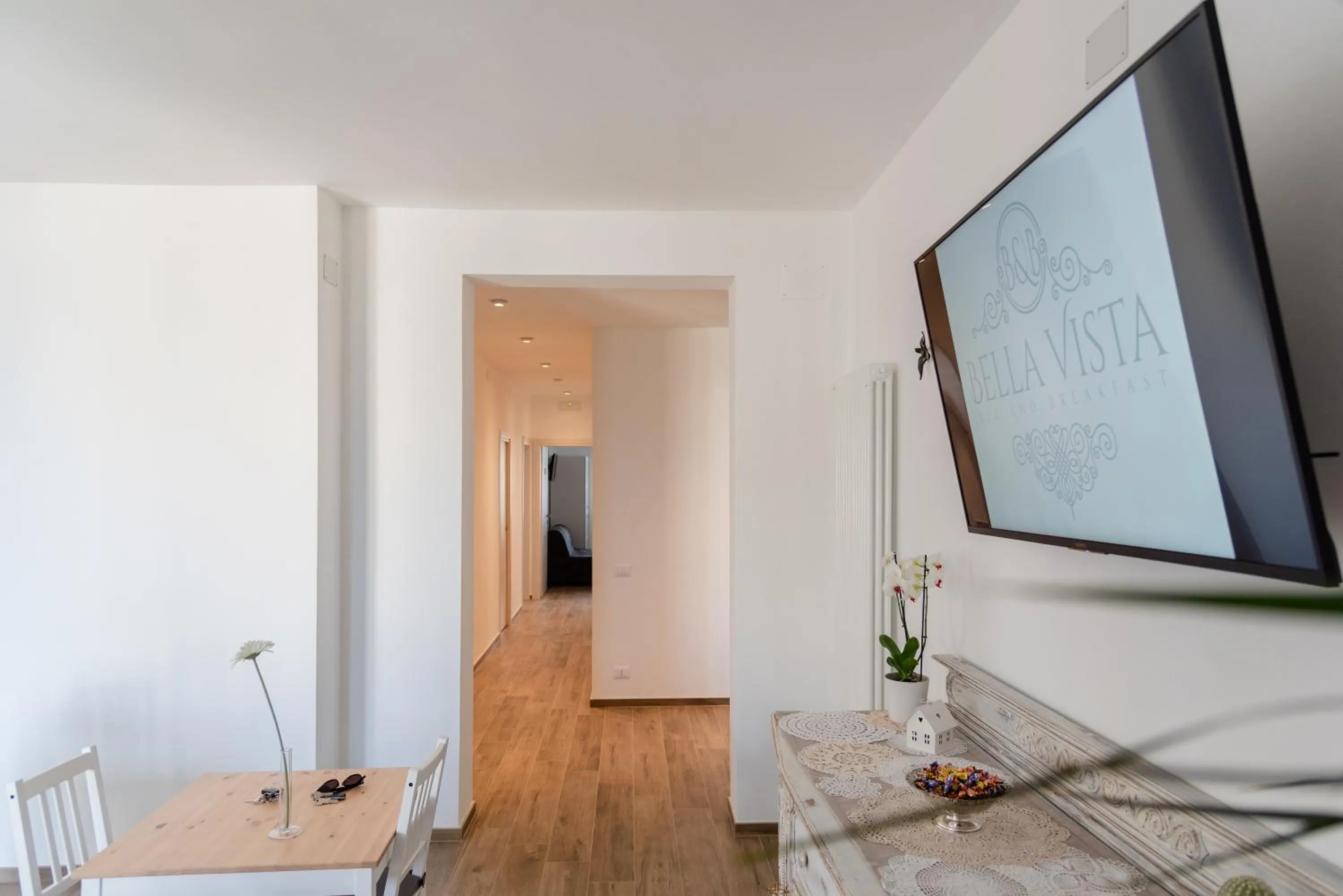 Communal lounge/ TV room in B&B Bellavista Gallipoli