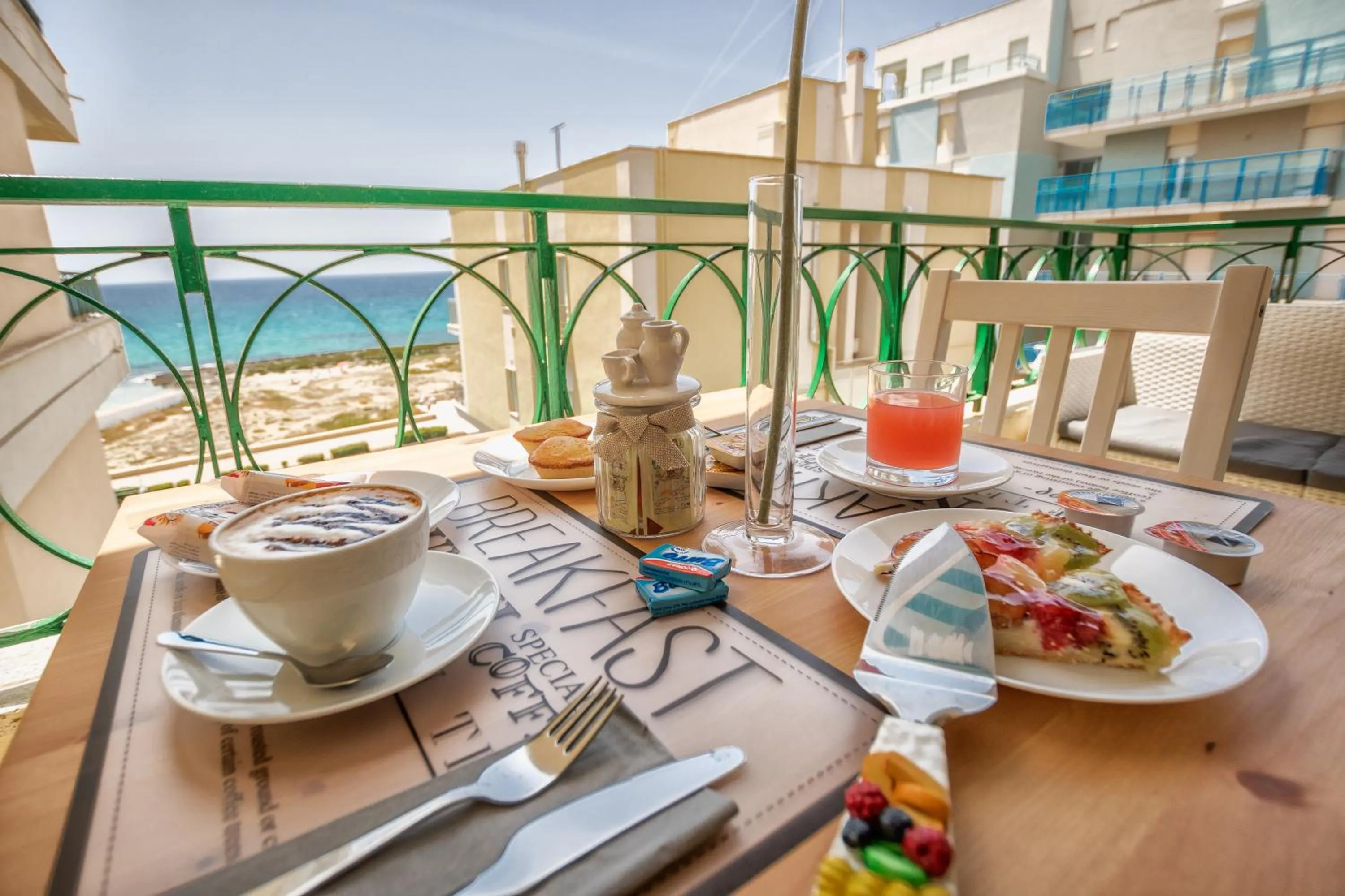 Balcony/Terrace in B&B Bellavista Gallipoli