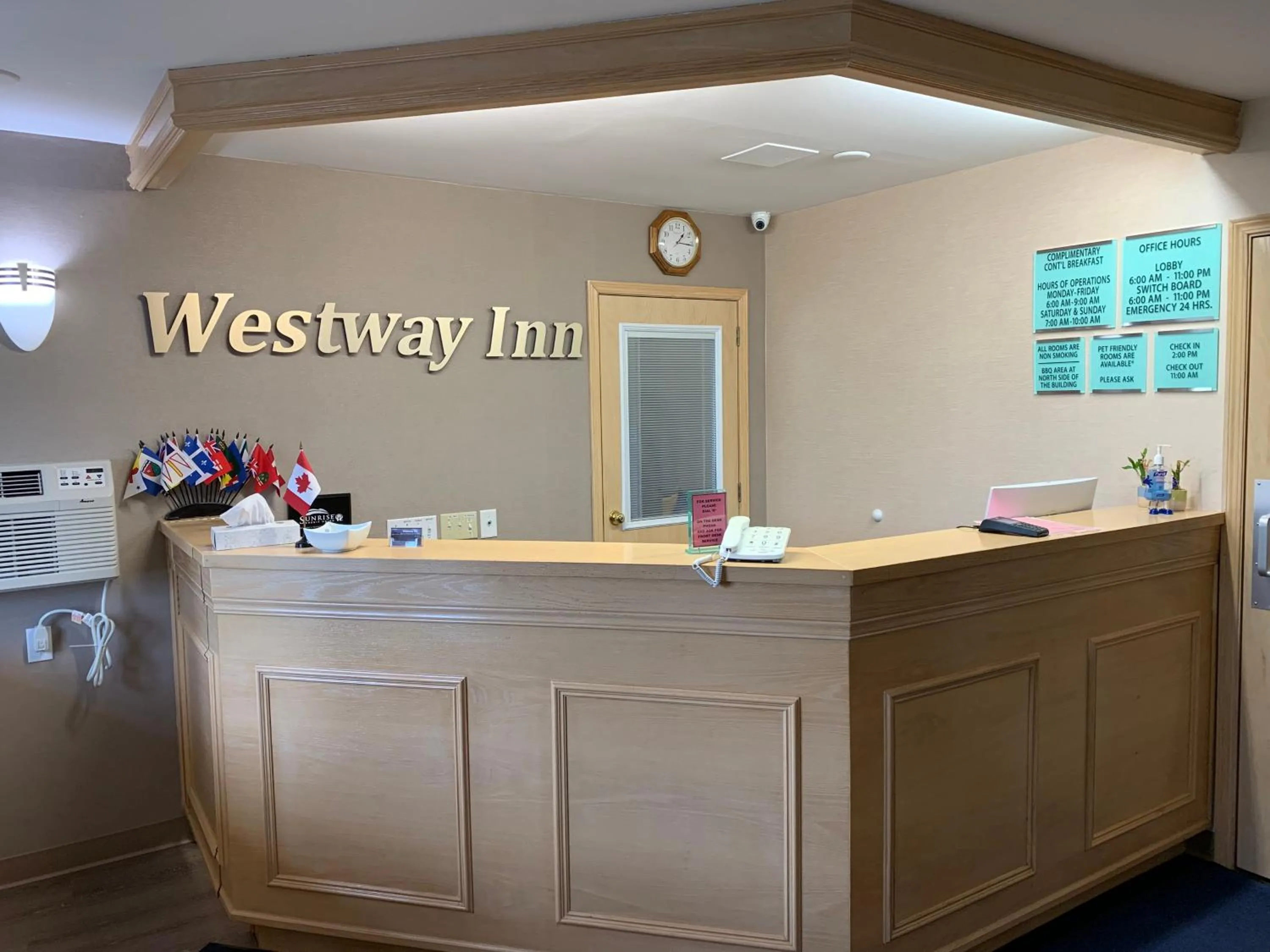Lobby or reception in Westway Inn Motel