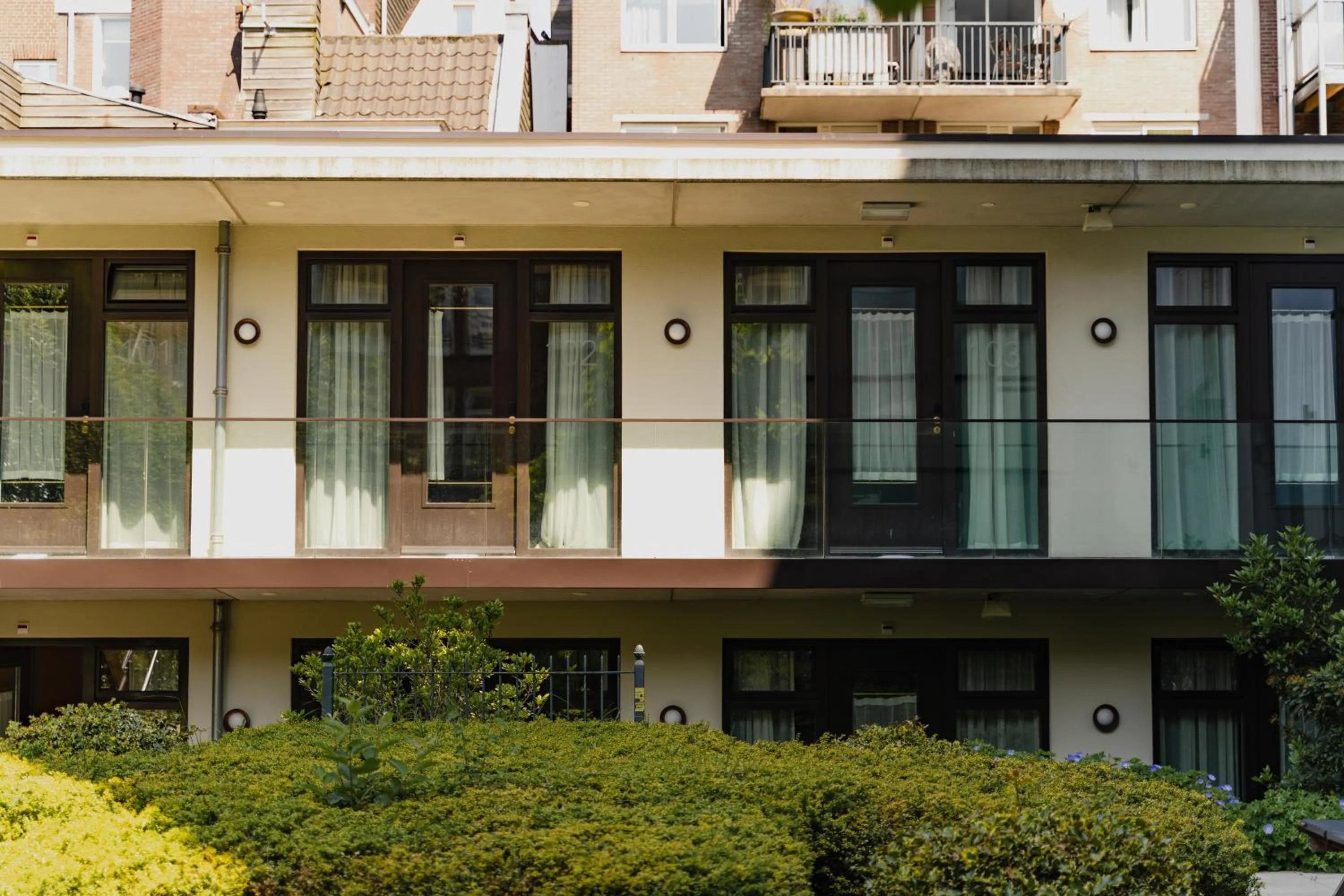 Garden in Hotel Mercier