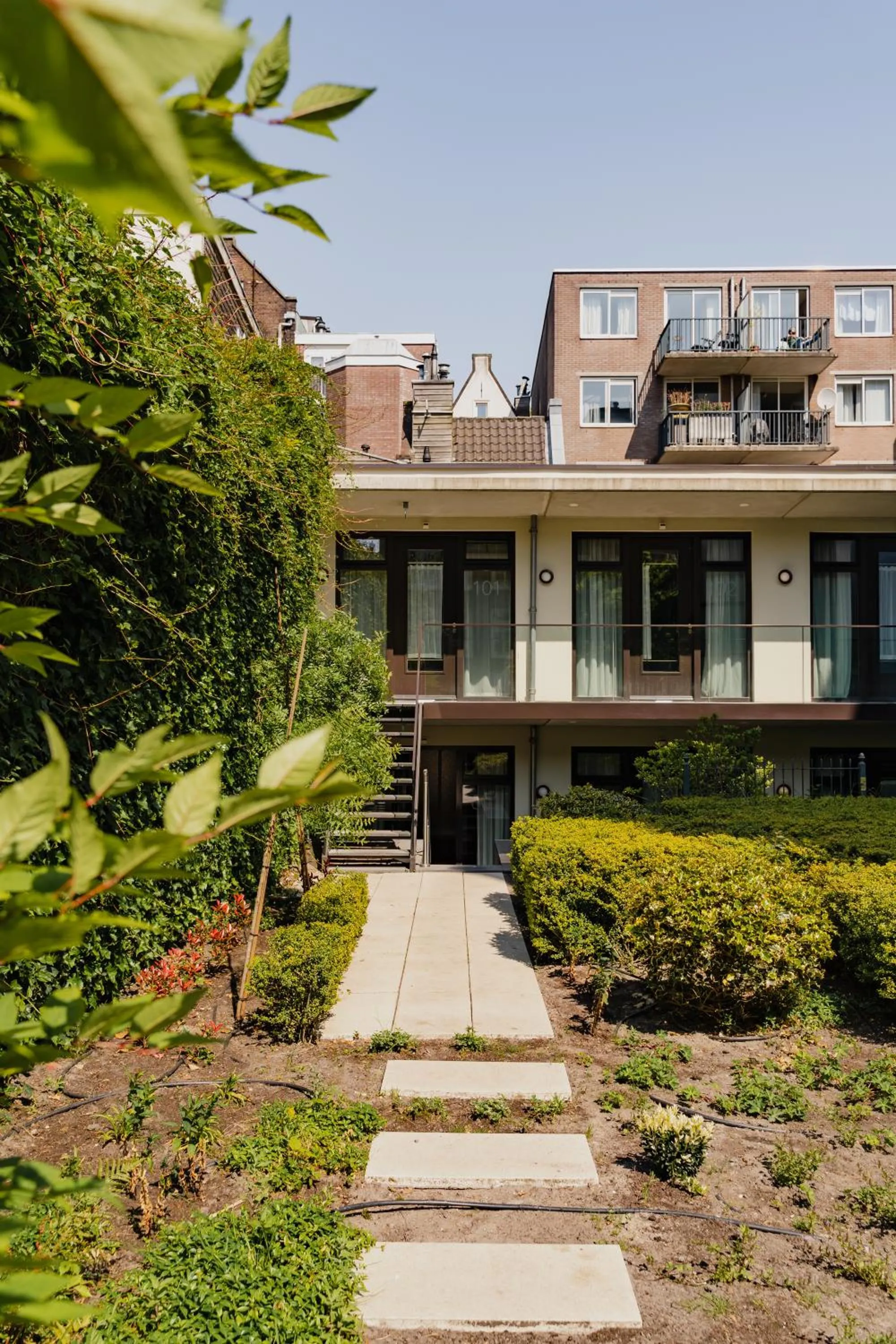 Garden in Hotel Mercier