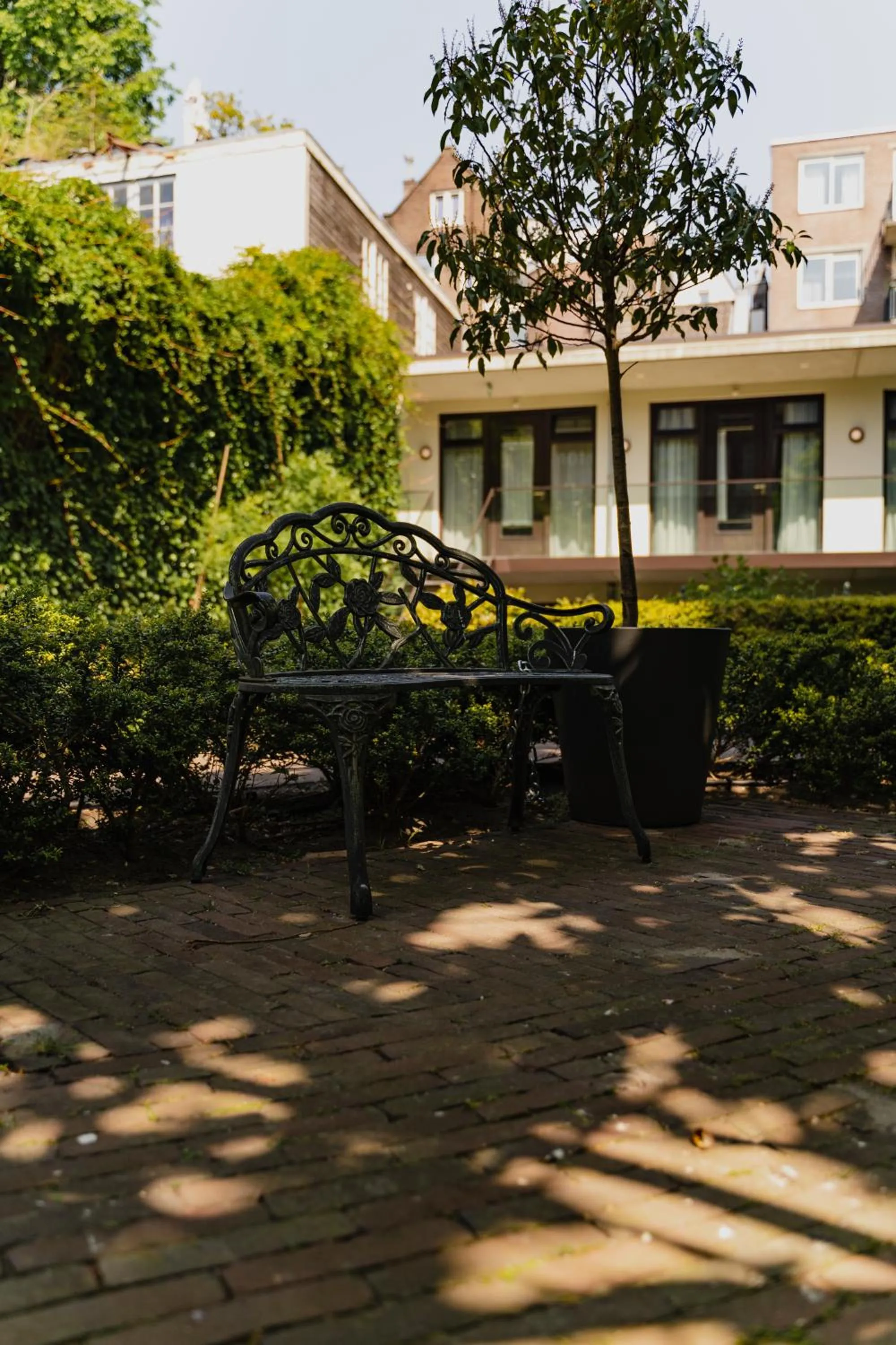 Garden in Hotel Mercier