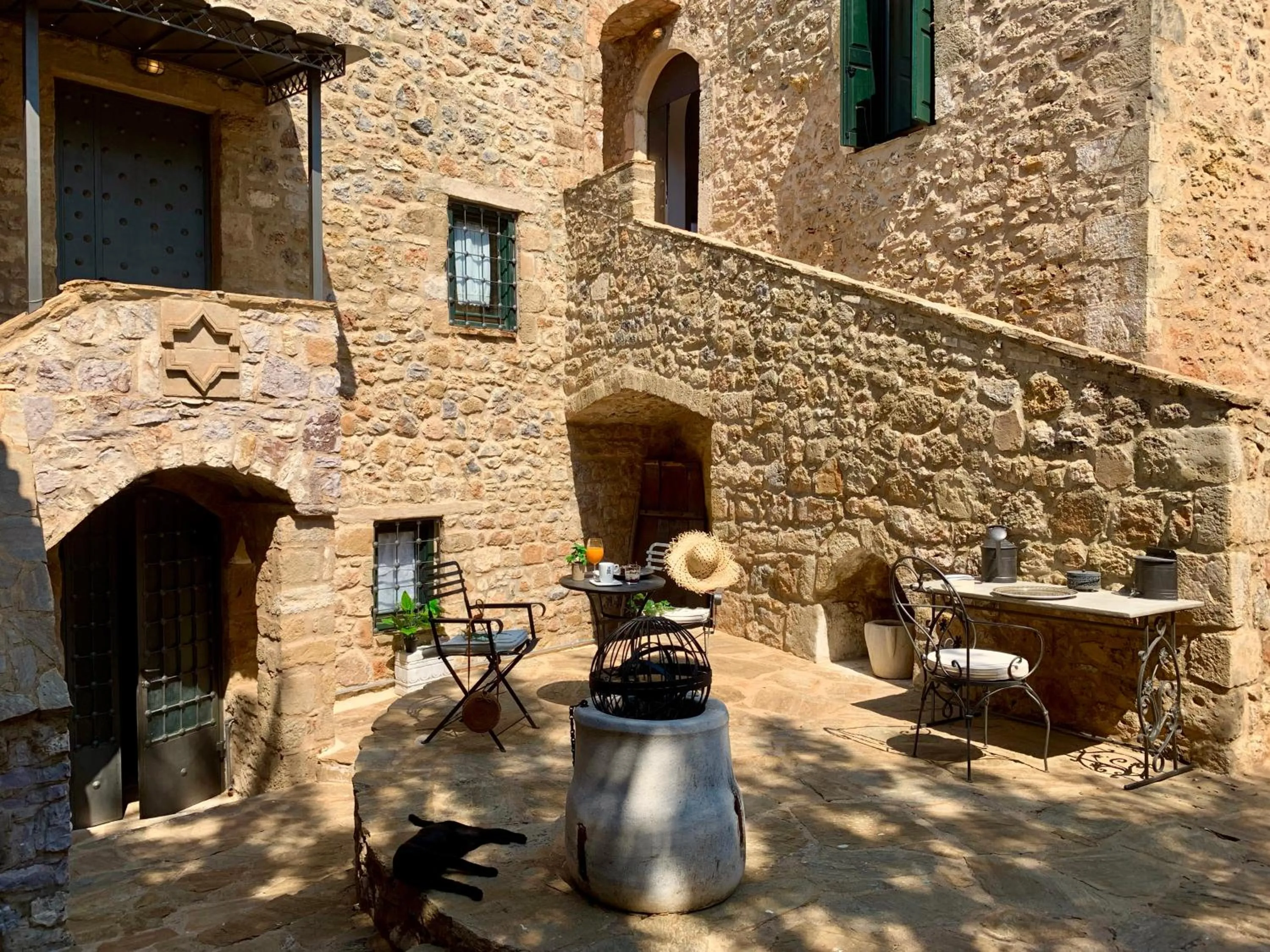 Floor plan in Villa Vager Mani Hotel