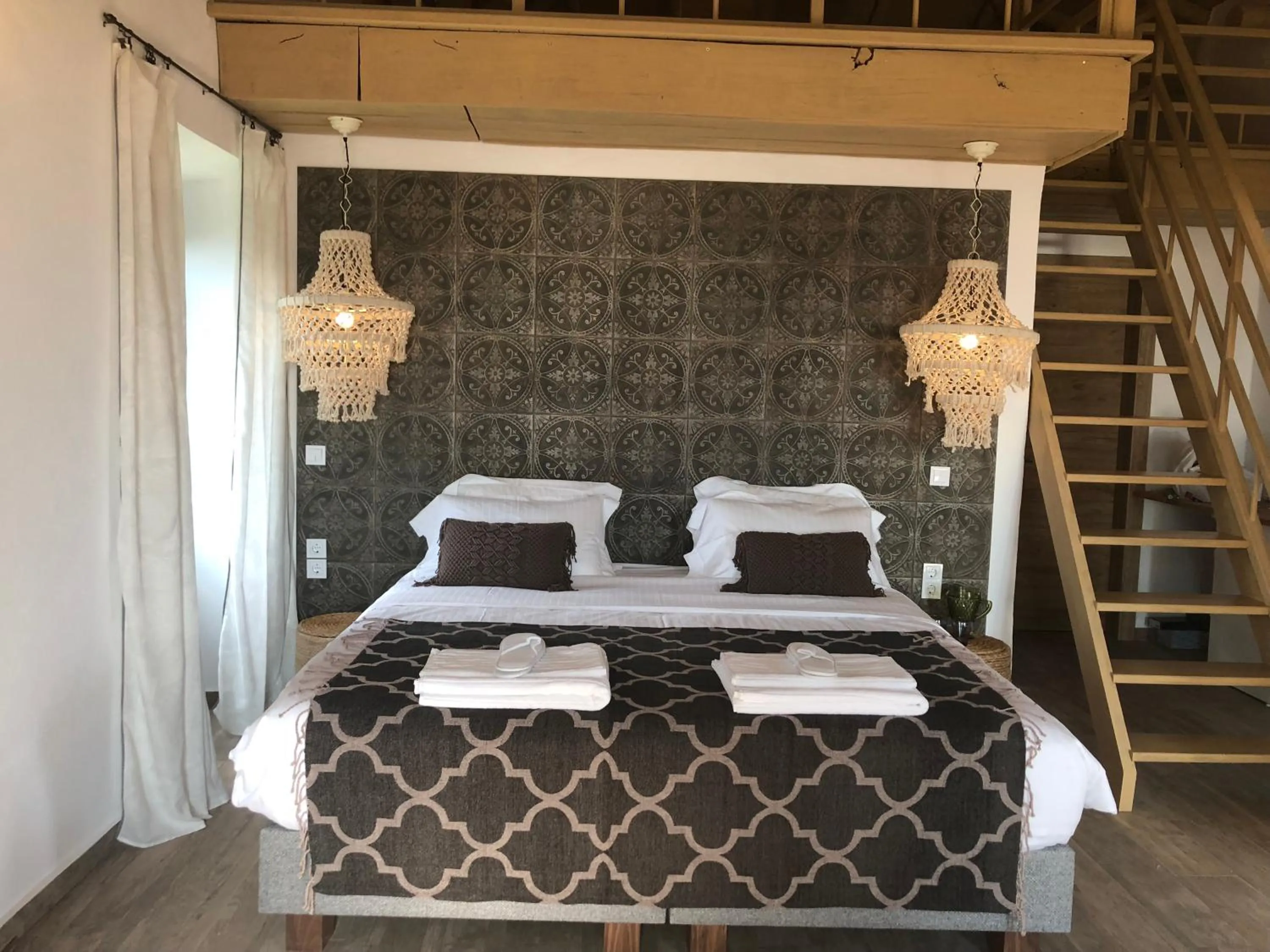 Bedroom, Bed in Villa Vager Mani Hotel