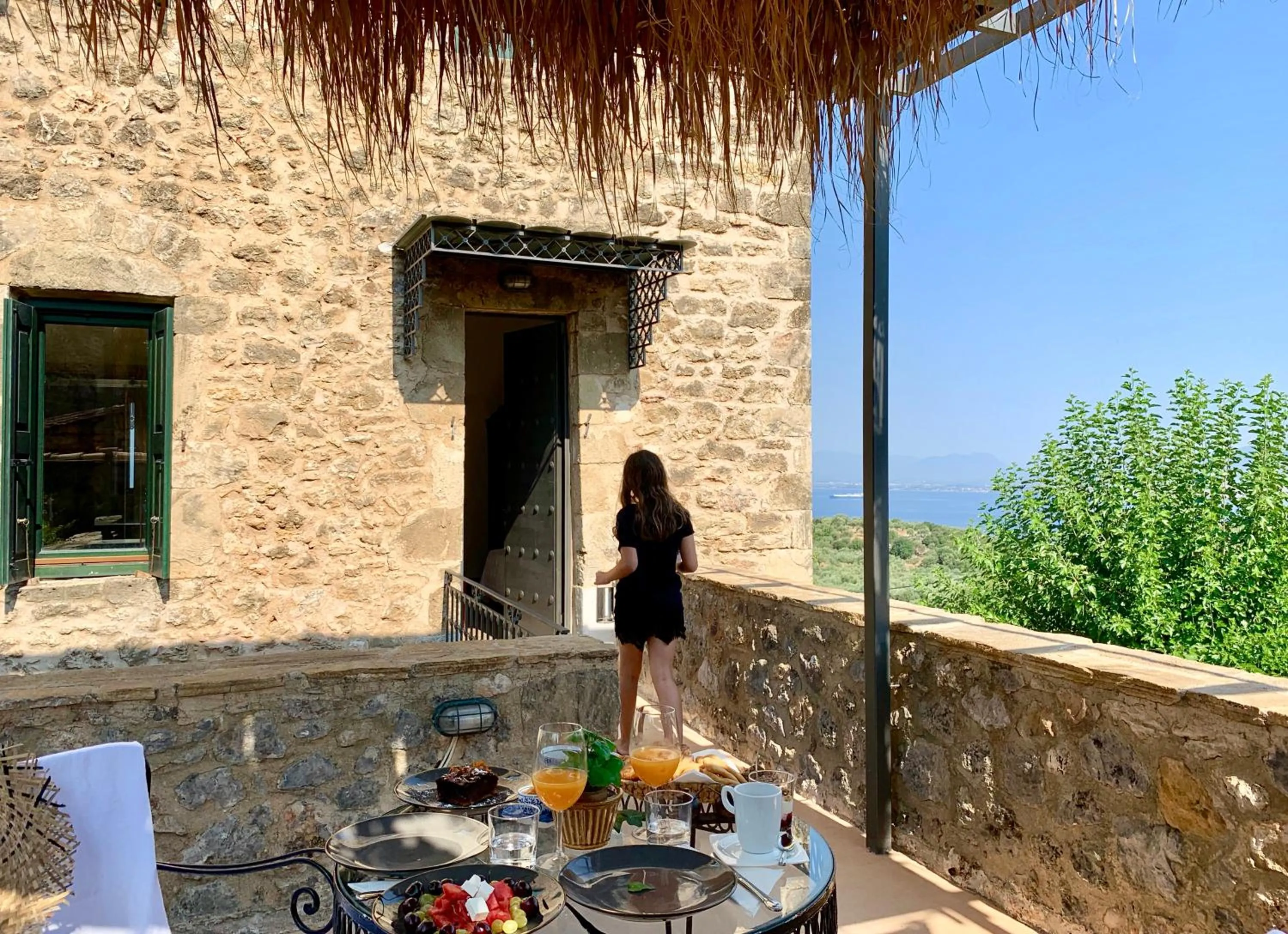 Staff in Villa Vager Mani Hotel