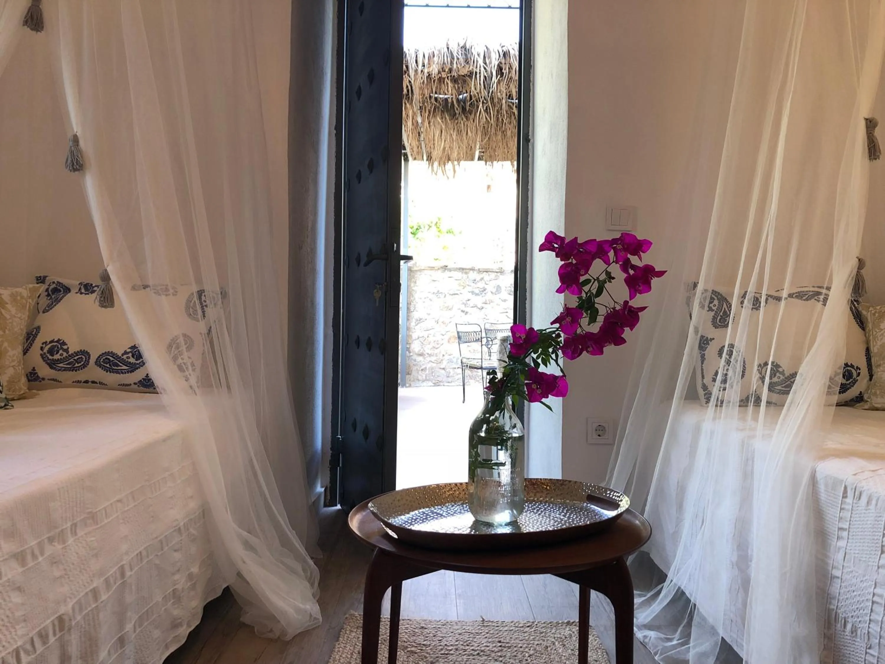 Bedroom, Bed in Villa Vager Mani Hotel