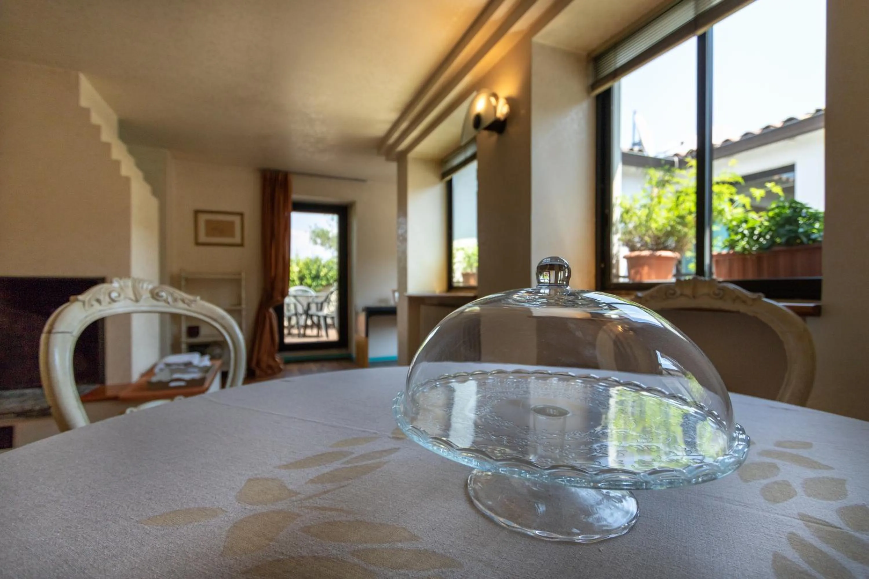 Decorative detail in Attico di charme