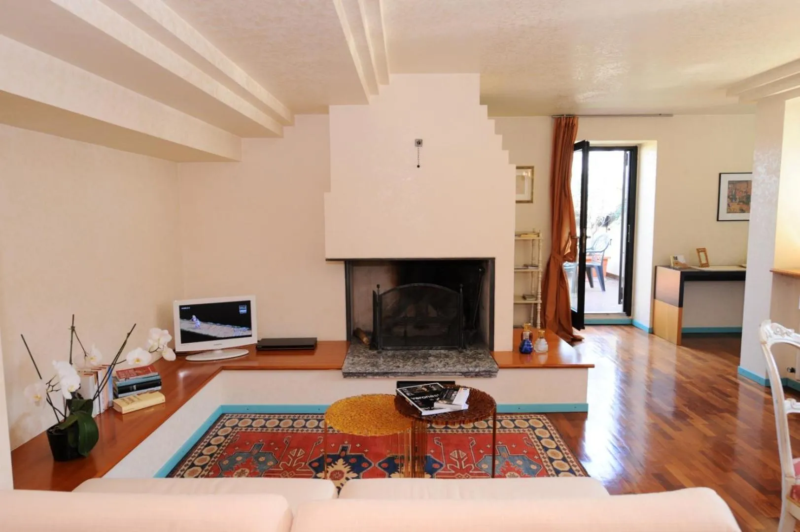 Living room in Attico di charme