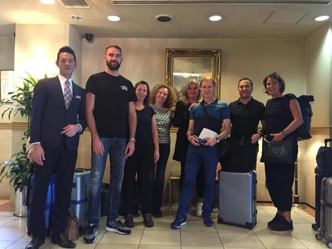 group of guests in Nisshin Namba Inn