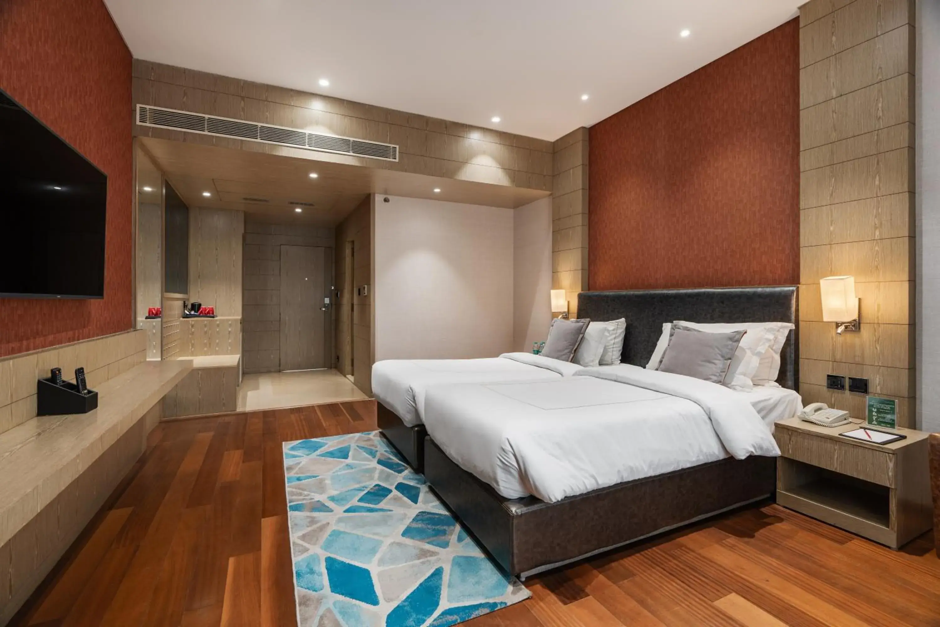 Bed in Goldfinch Retreat Bangalore Bed in Goldfinch Retreat Bangalore