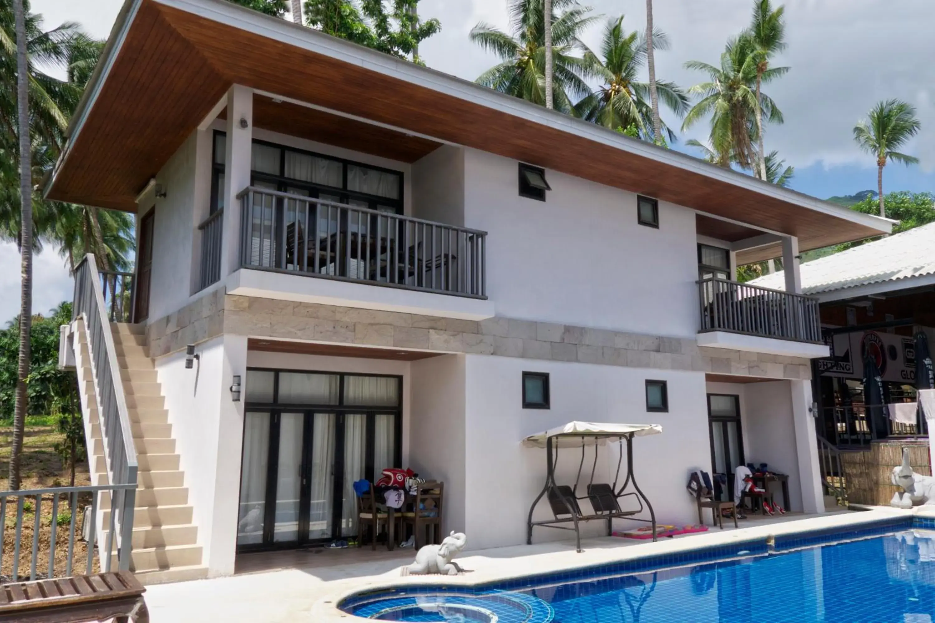 Property building in Superpro Samui Property building in Superpro Samui