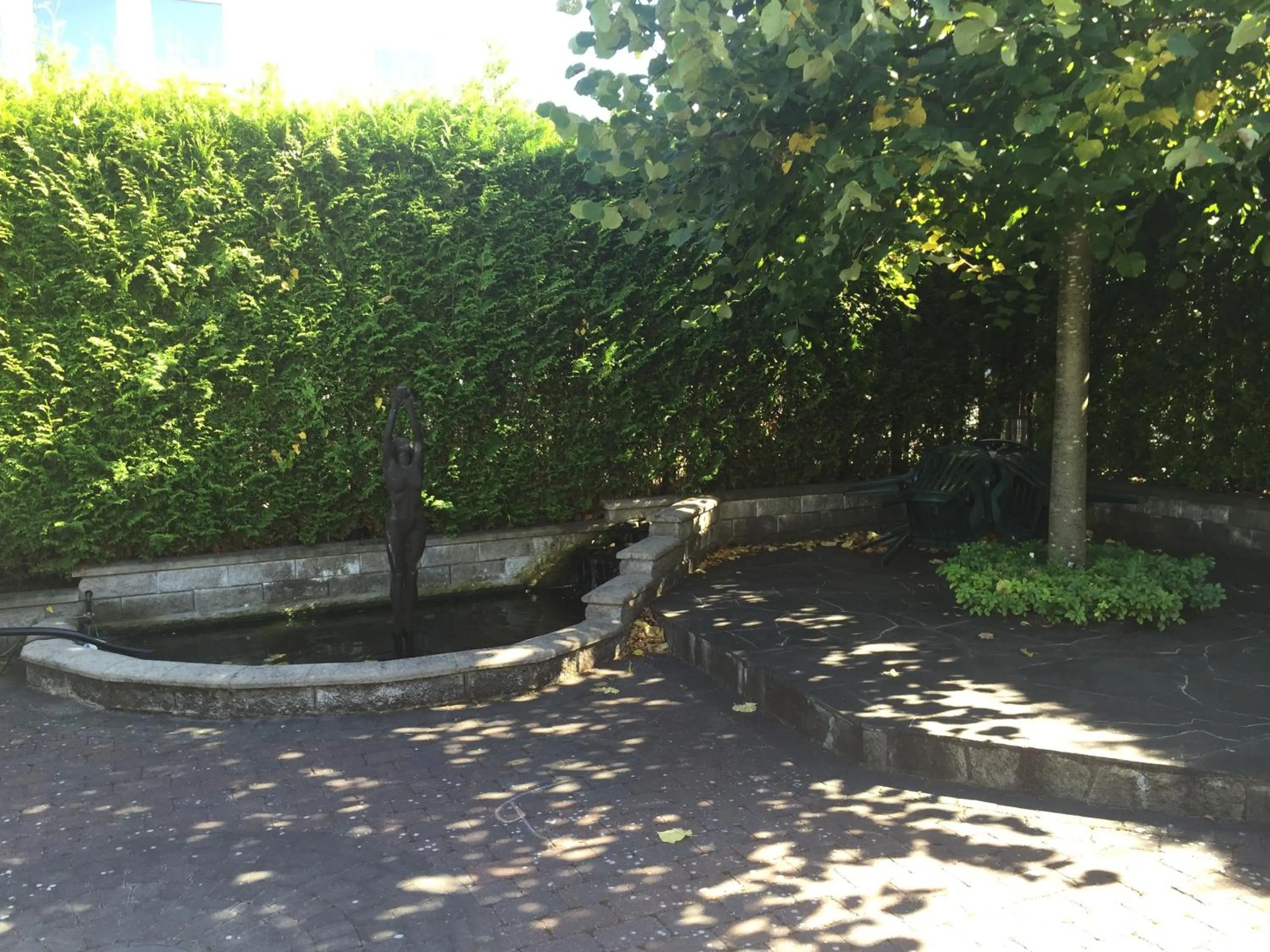 Patio in BoSmart Apartments