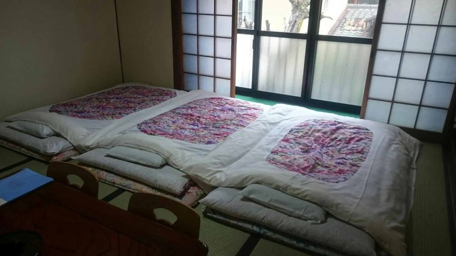 Photo of the whole room, Bed in Takigawa Ryokan