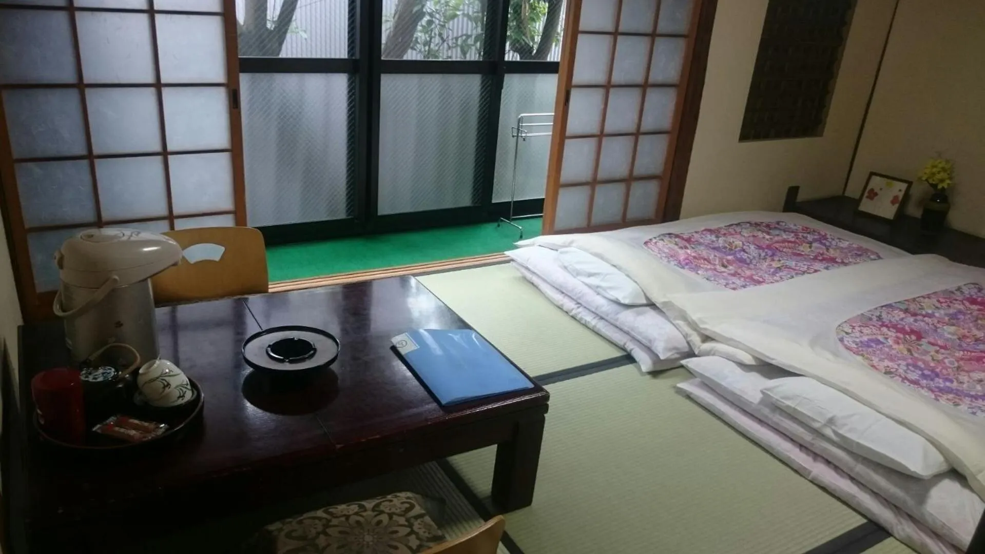 Photo of the whole room, Bed in Takigawa Ryokan