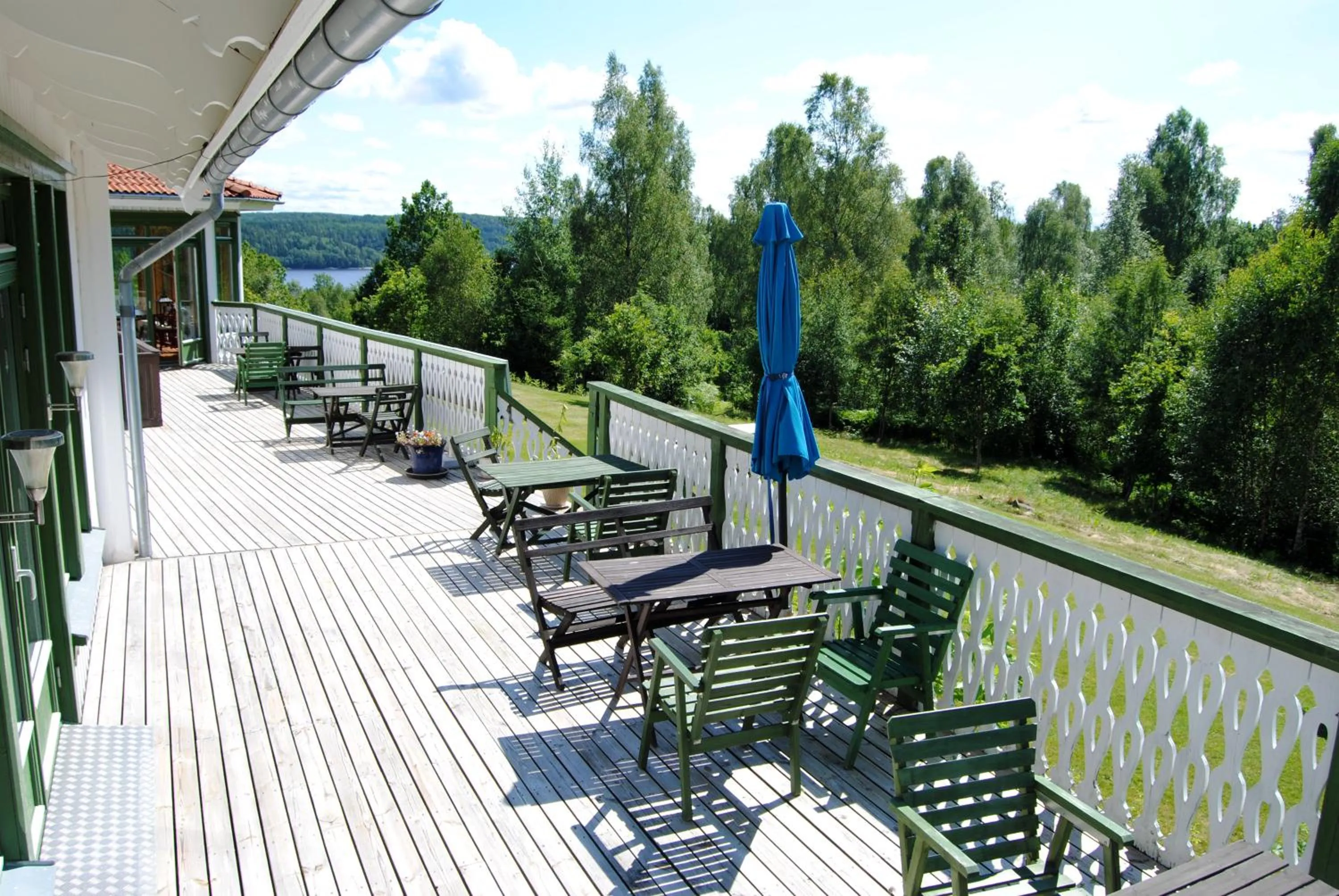 Balcony/Terrace in Tingvall B&B Eco-Lodge