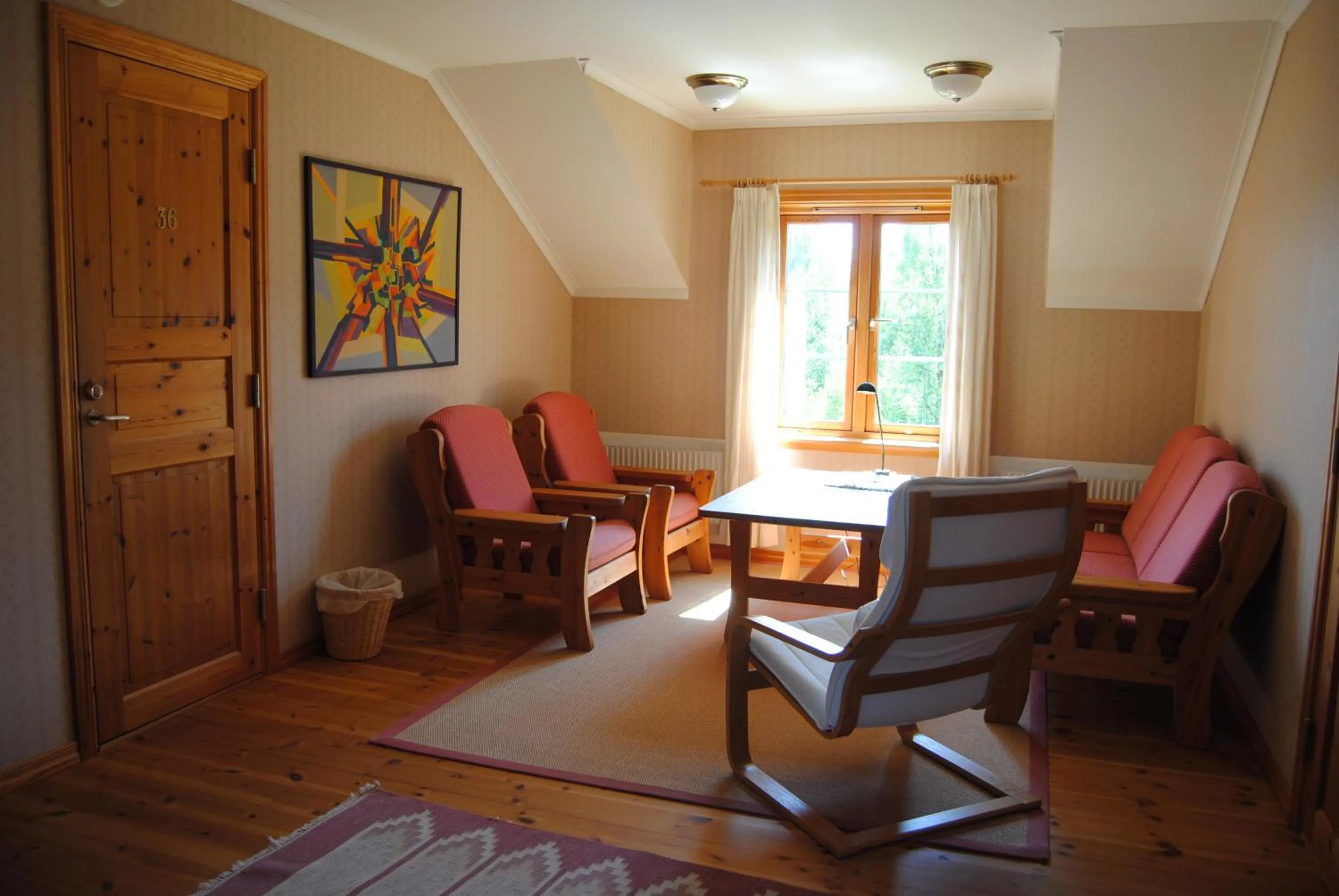 Living room in Tingvall B&B Eco-Lodge