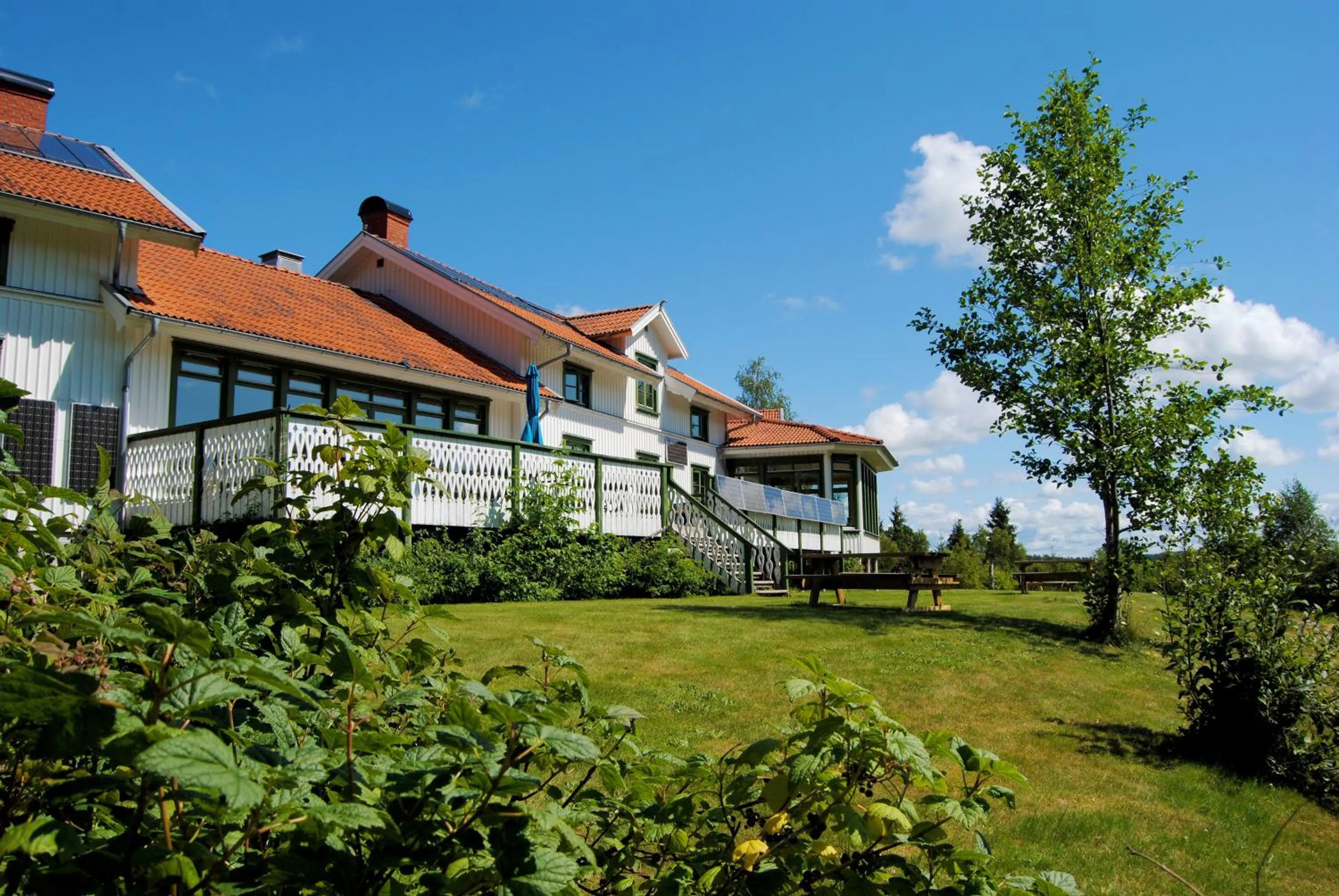 Property building in Tingvall B&B Eco-Lodge