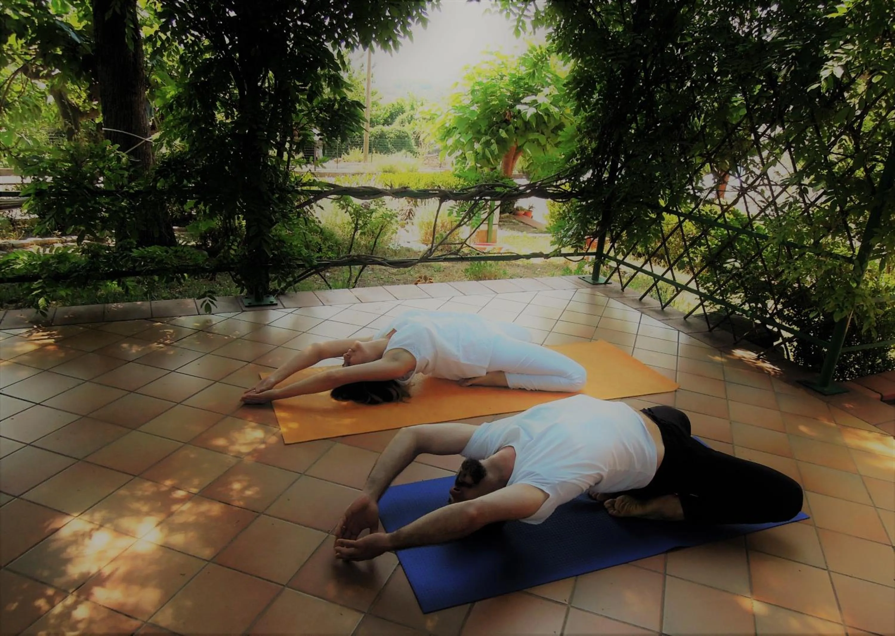 Garden in La dimora di Radha B&B Centro Olistico