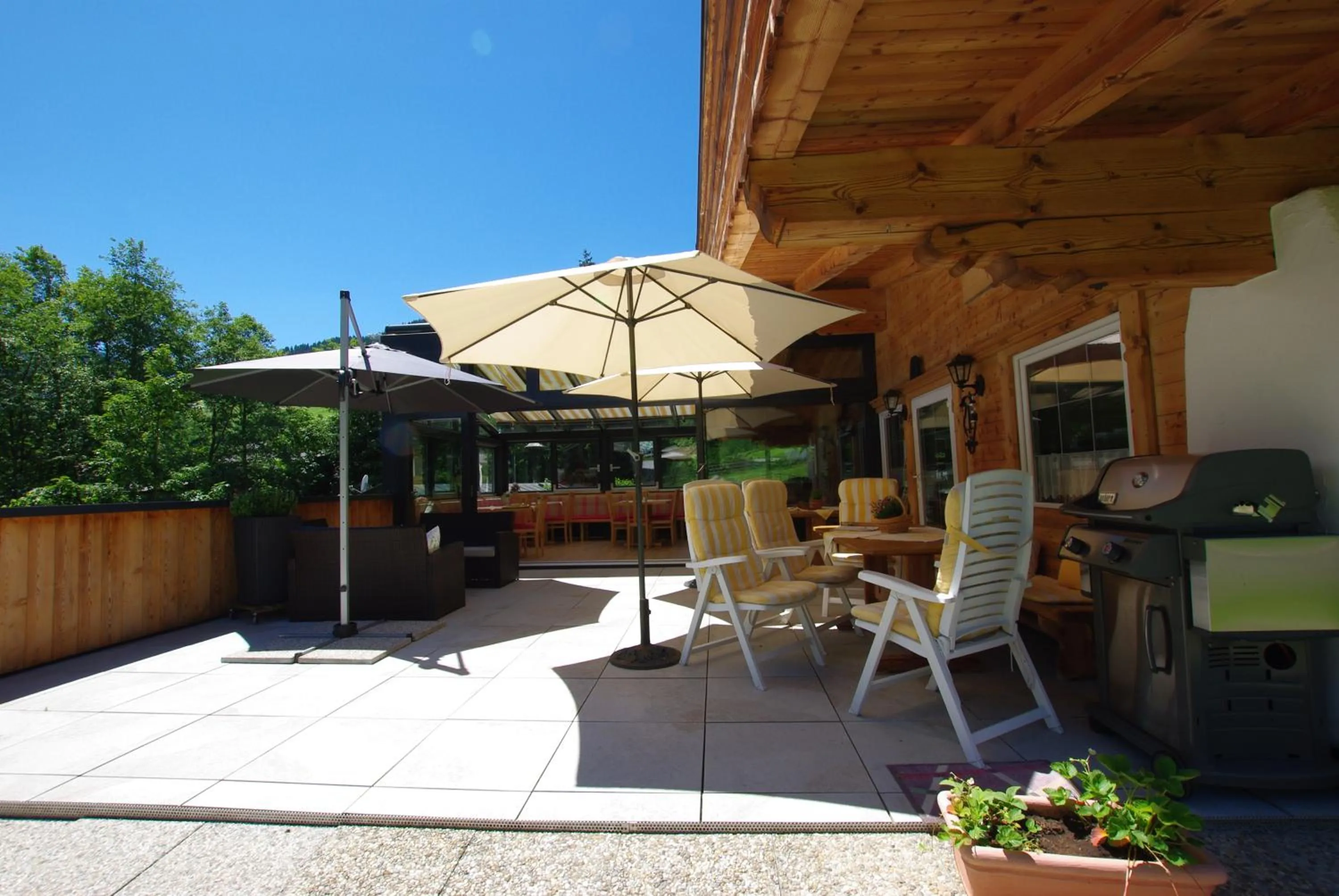 Balcony/Terrace in Hotel-Pension Heike