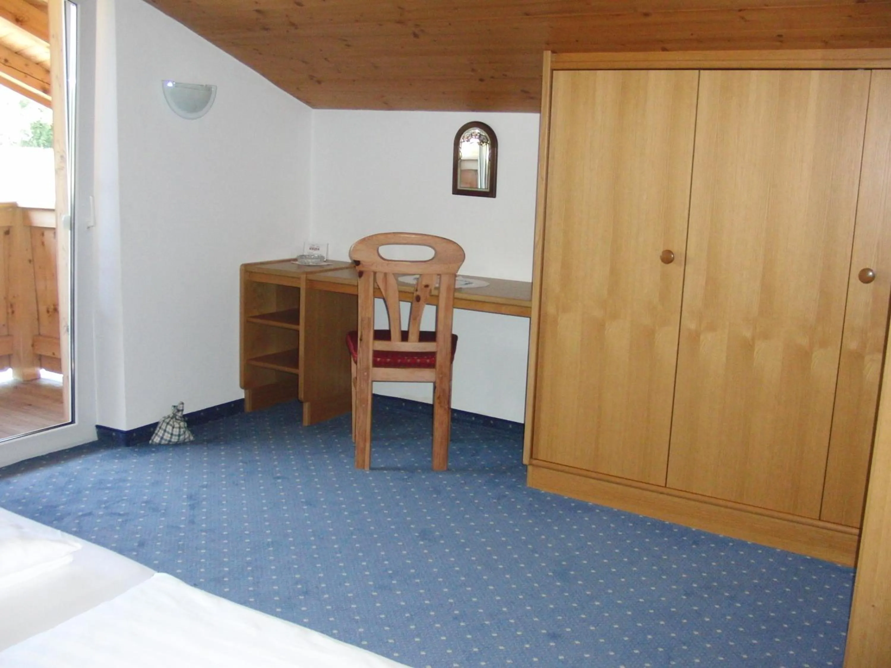 Decorative detail, Bed in Hotel-Pension Heike