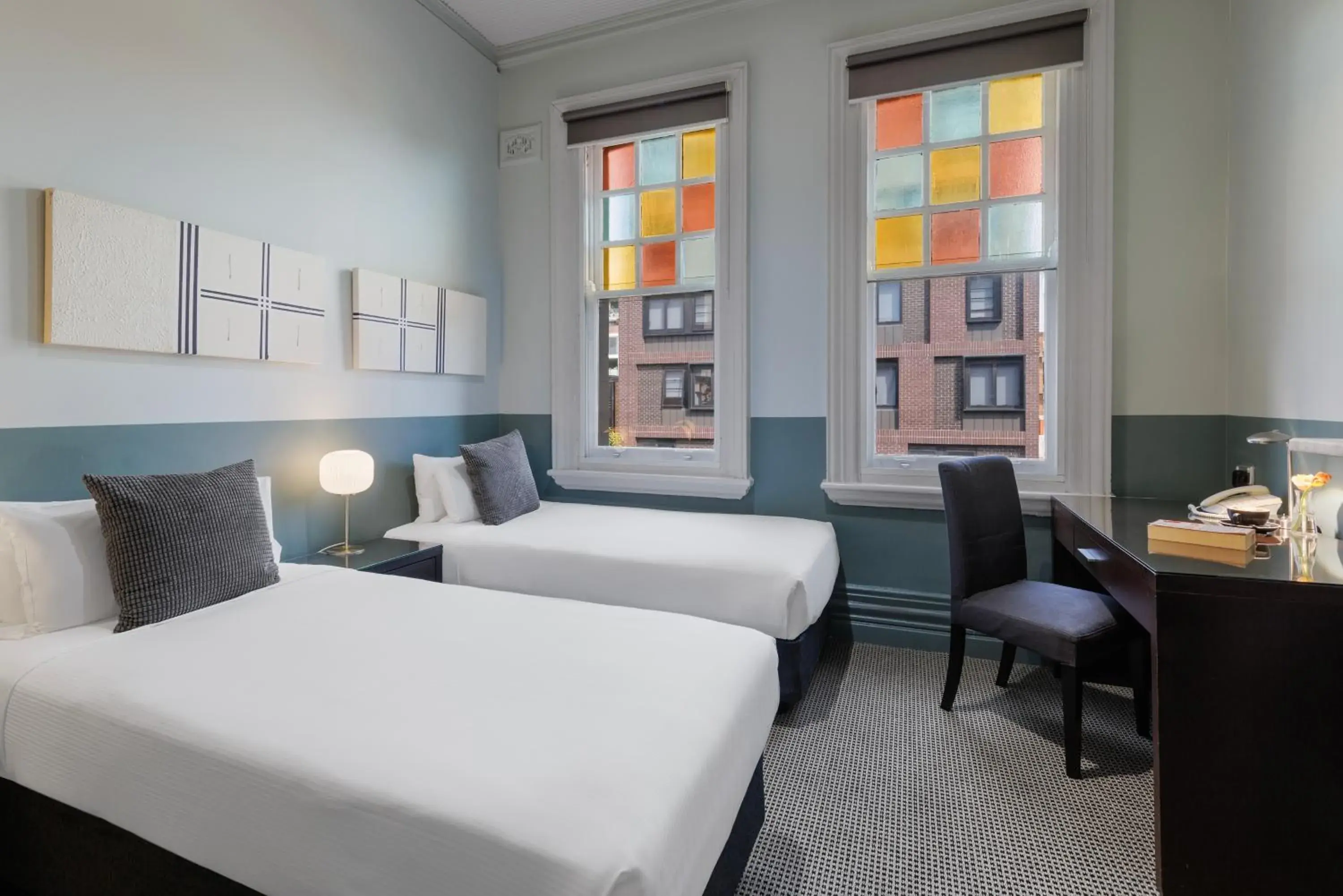 Bed in Vulcan Hotel Sydney Bed in Vulcan Hotel Sydney