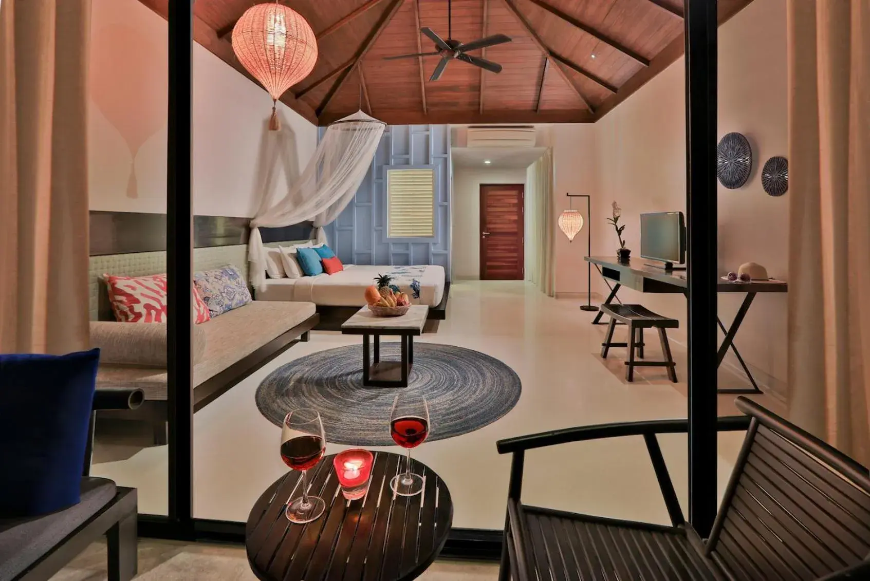 Bed in Buri Rasa Village Phangan Bed in Buri Rasa Village Phangan