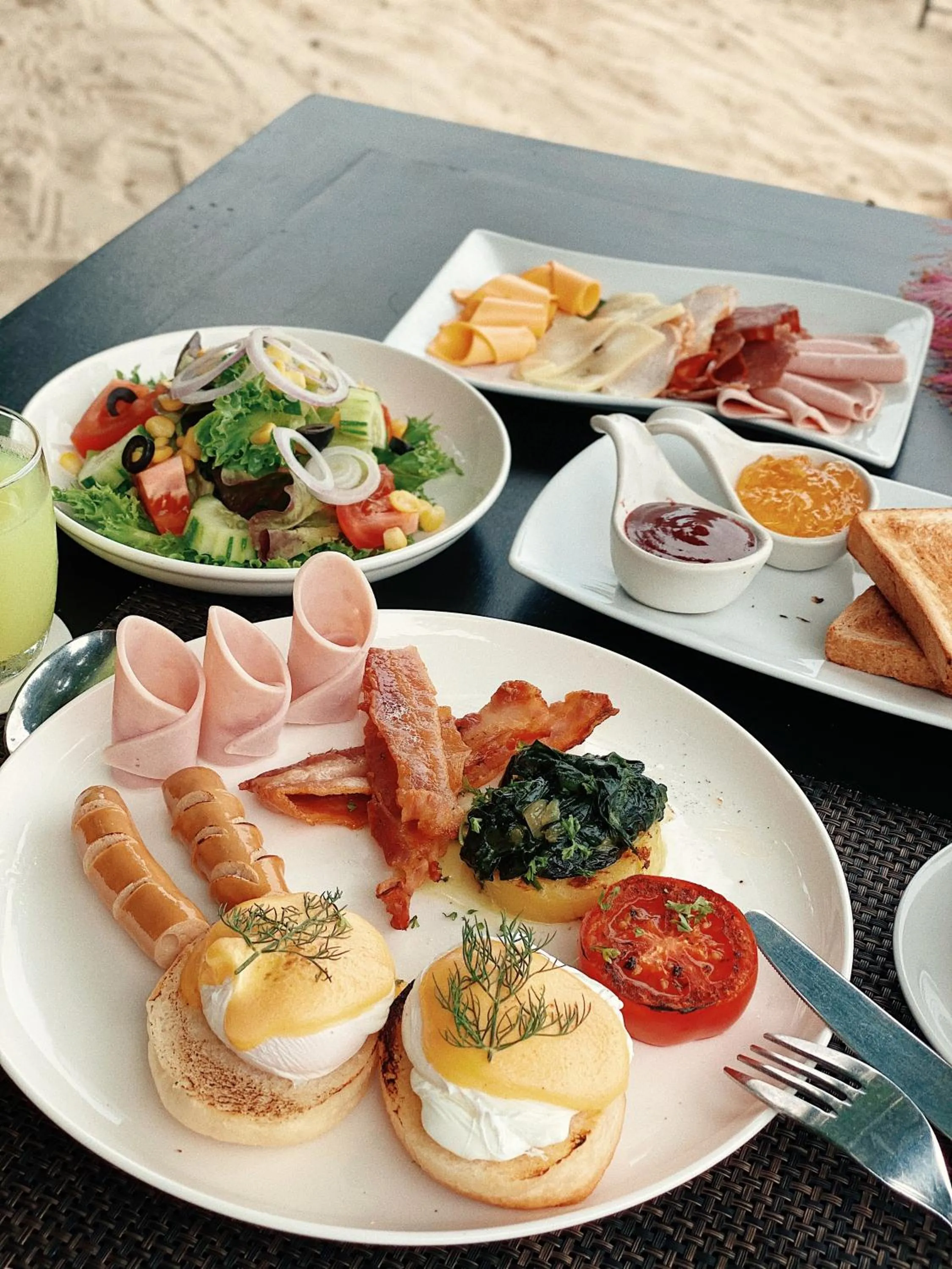 Breakfast in Buri Rasa Village Phangan