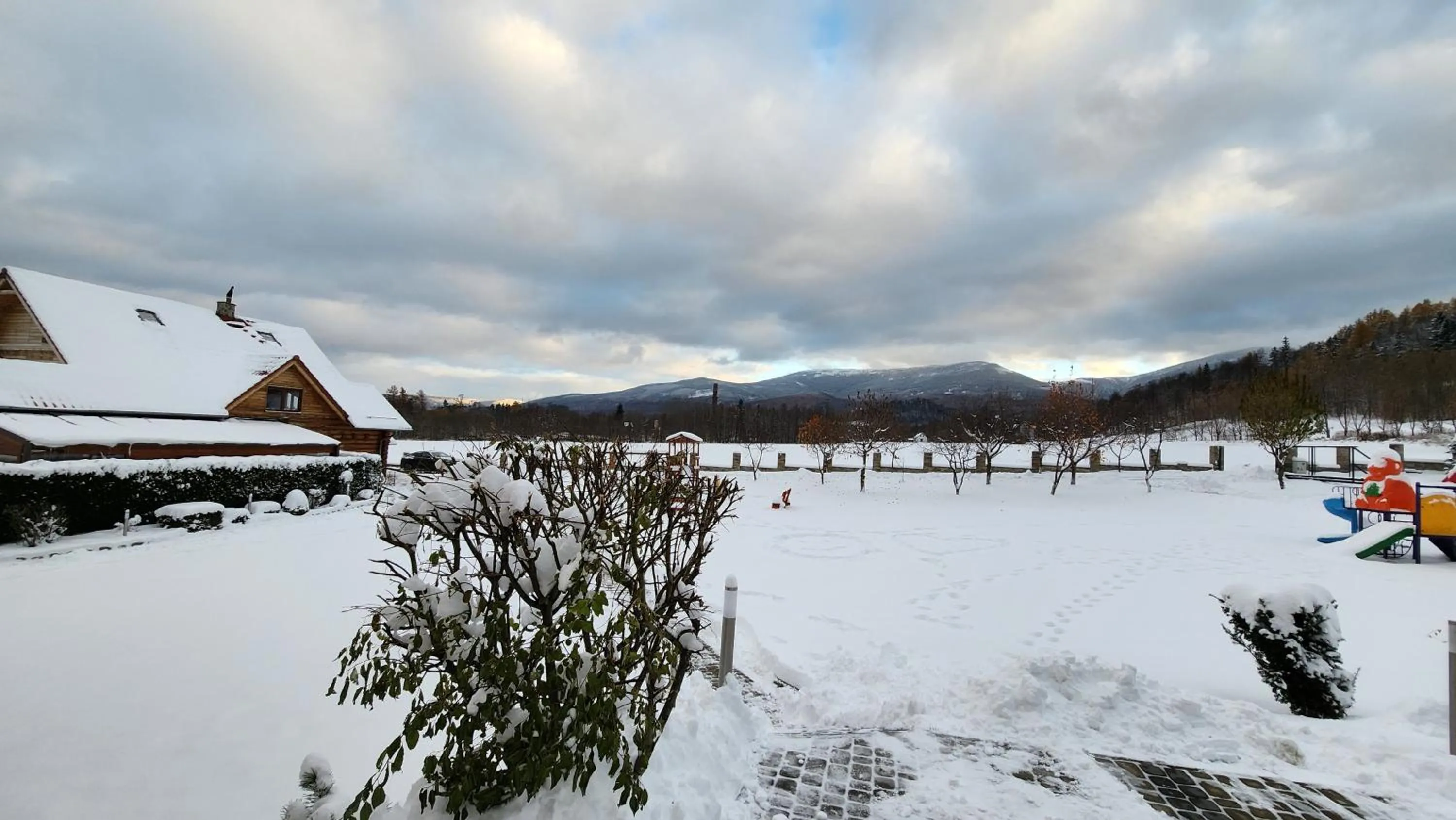 Garden view in Dom z Bali