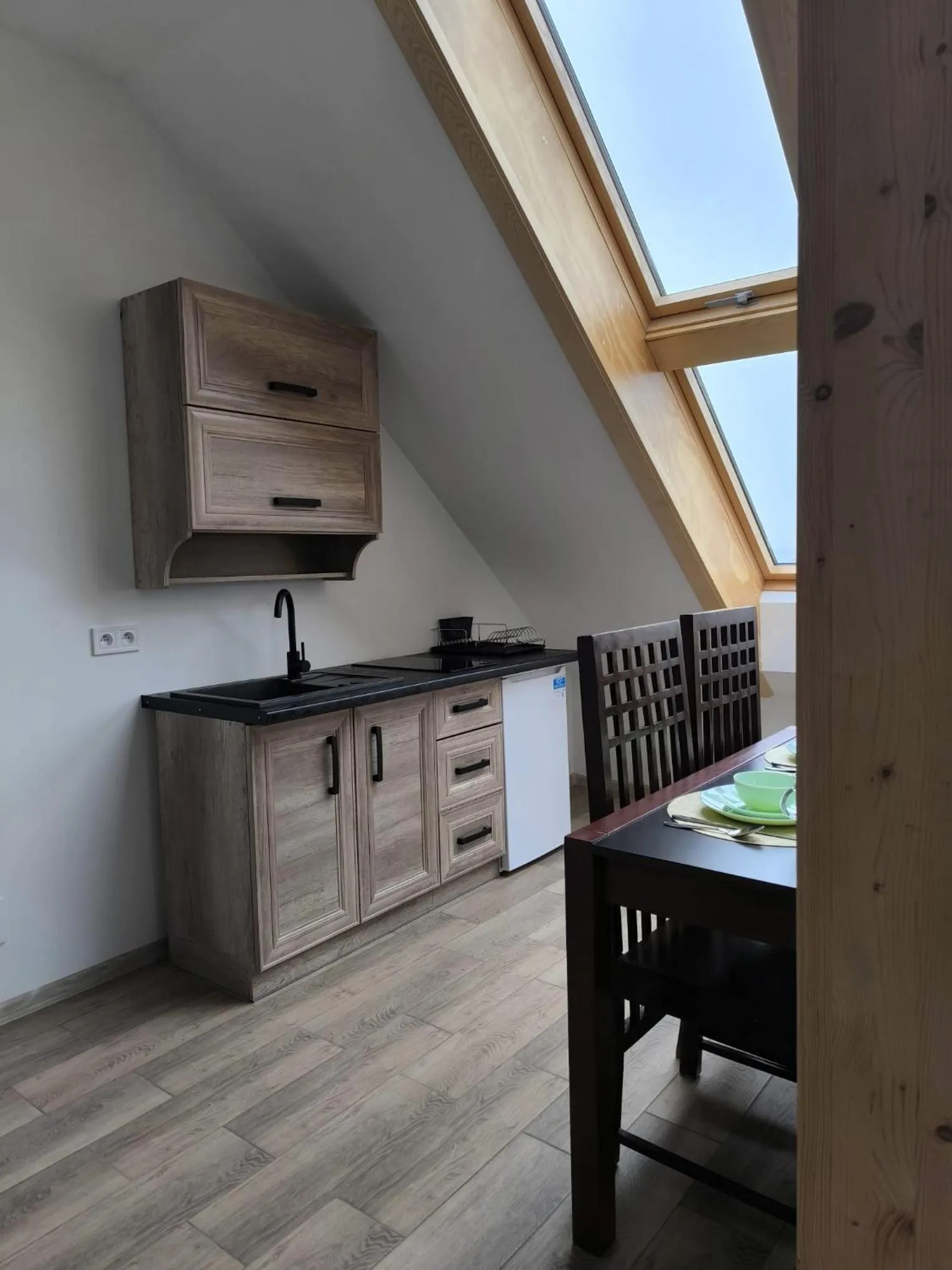 Kitchen or kitchenette in Dom z Bali