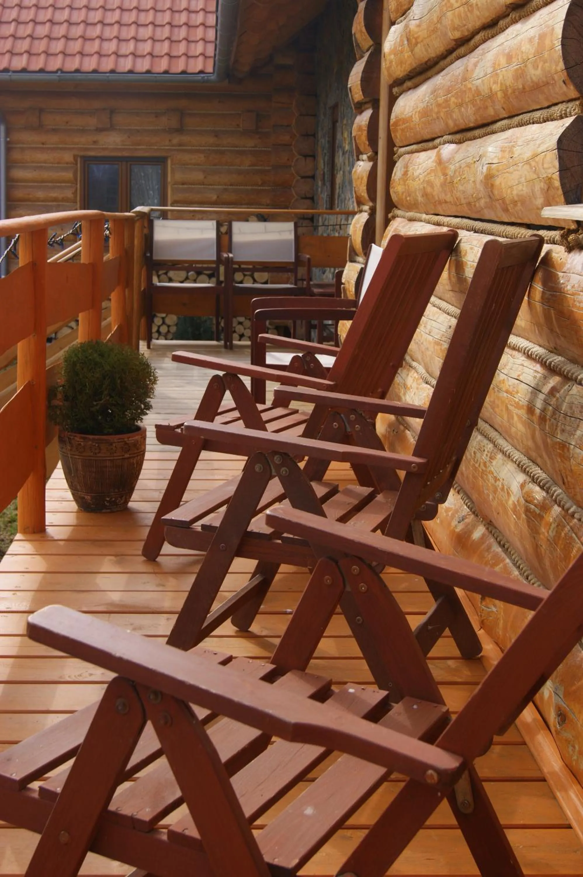 Balcony/Terrace in Dom z Bali