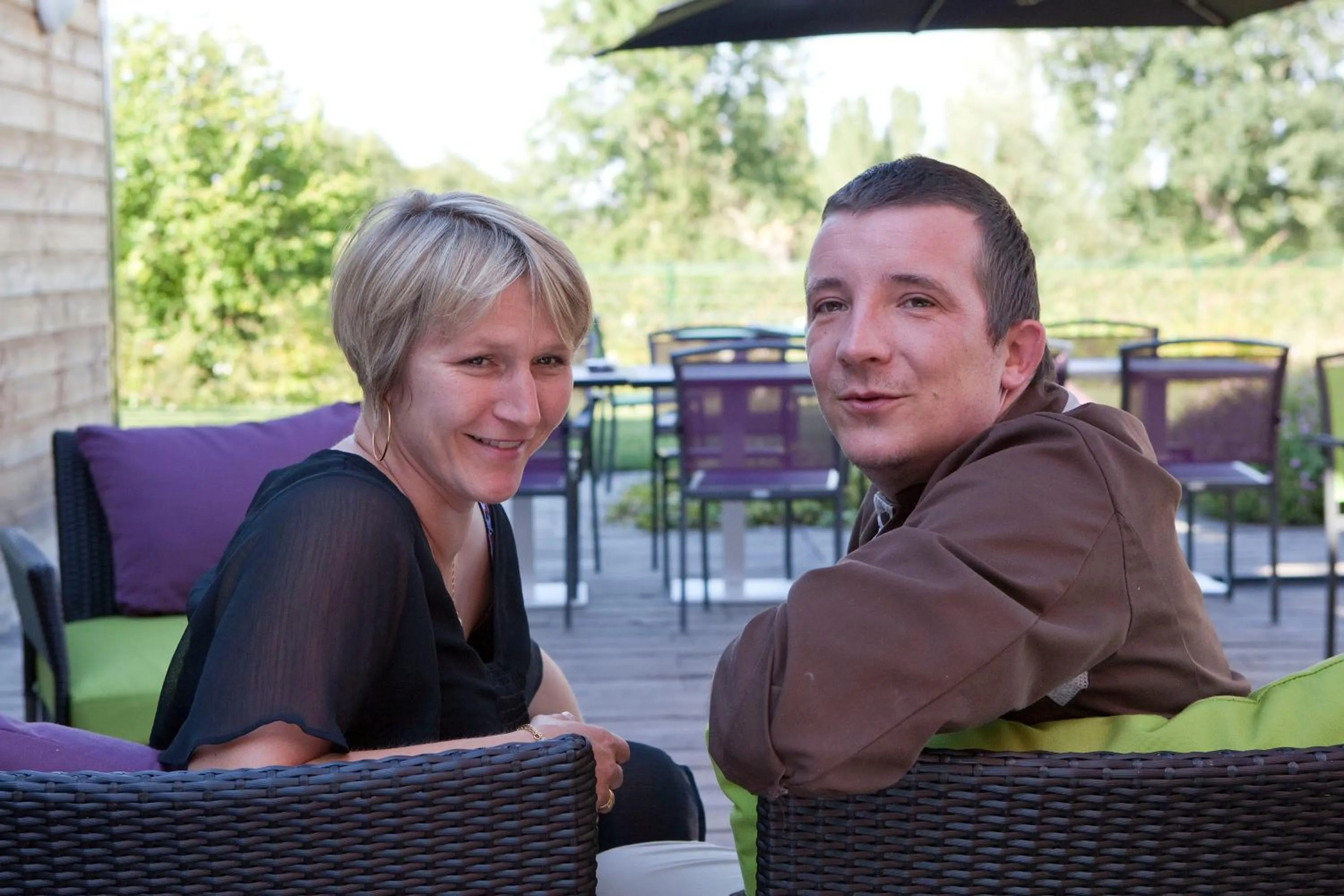 People in Logis Hôtel Terre de Loire