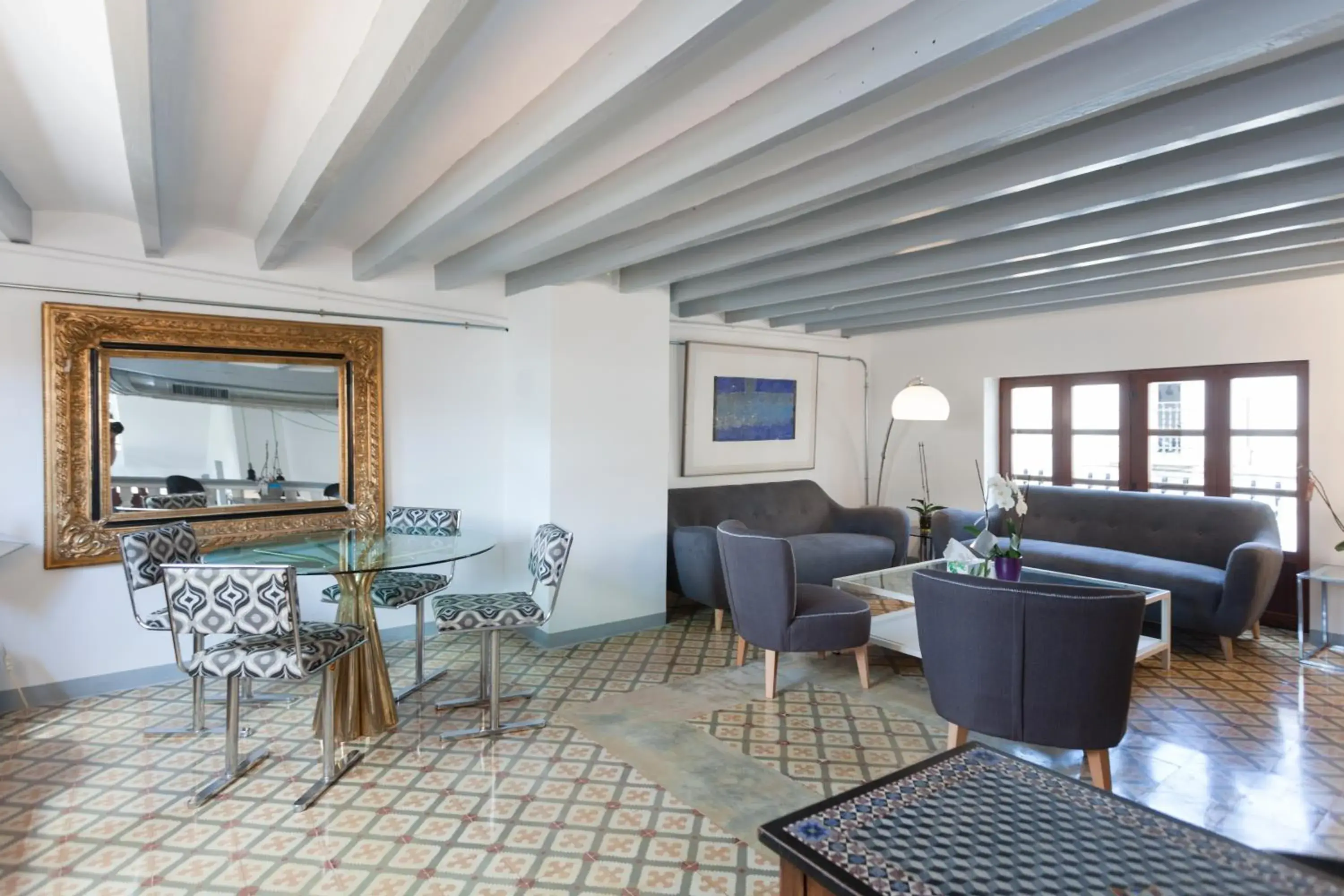 Communal lounge/ TV room in Gran H La Marina Communal lounge/ TV room in Gran H La Marina