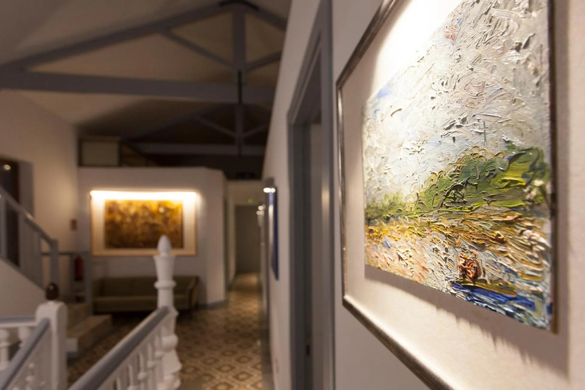 Decorative detail in Gran H La Marina