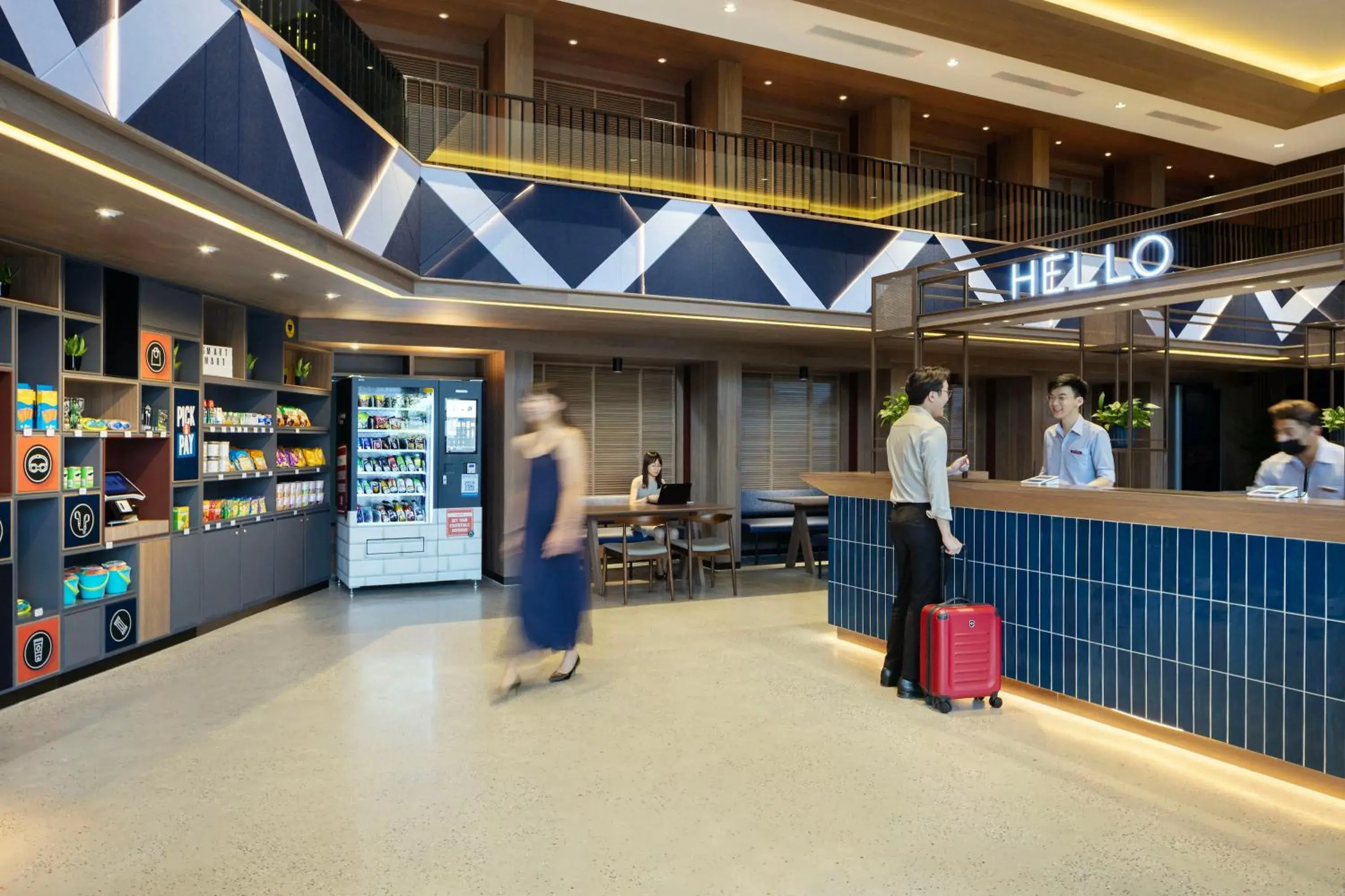 Lobby or reception in Travelodge Harbourfront Singapore Lobby or reception in Travelodge Harbourfront Singapore