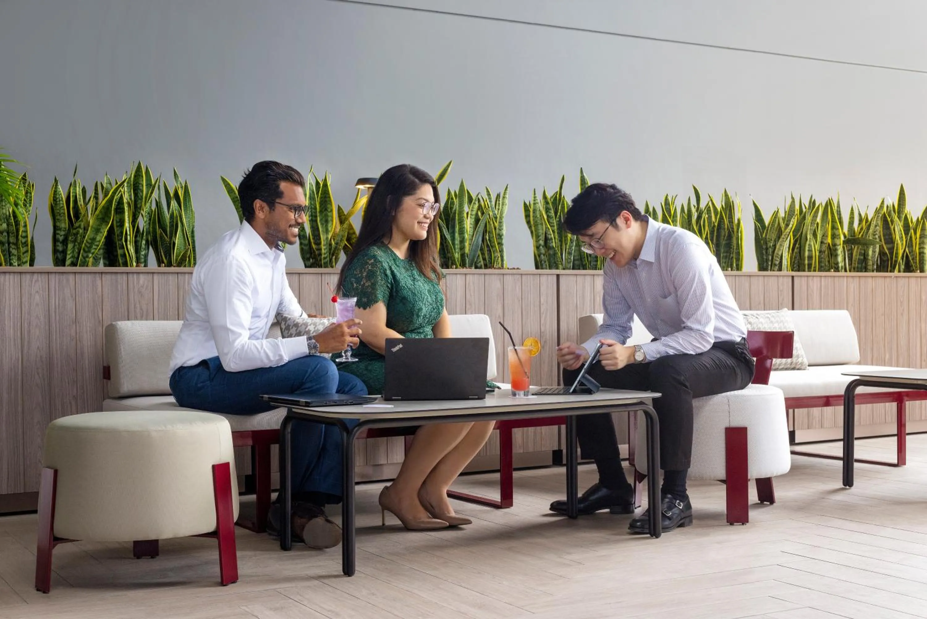 People in Travelodge Harbourfront Singapore