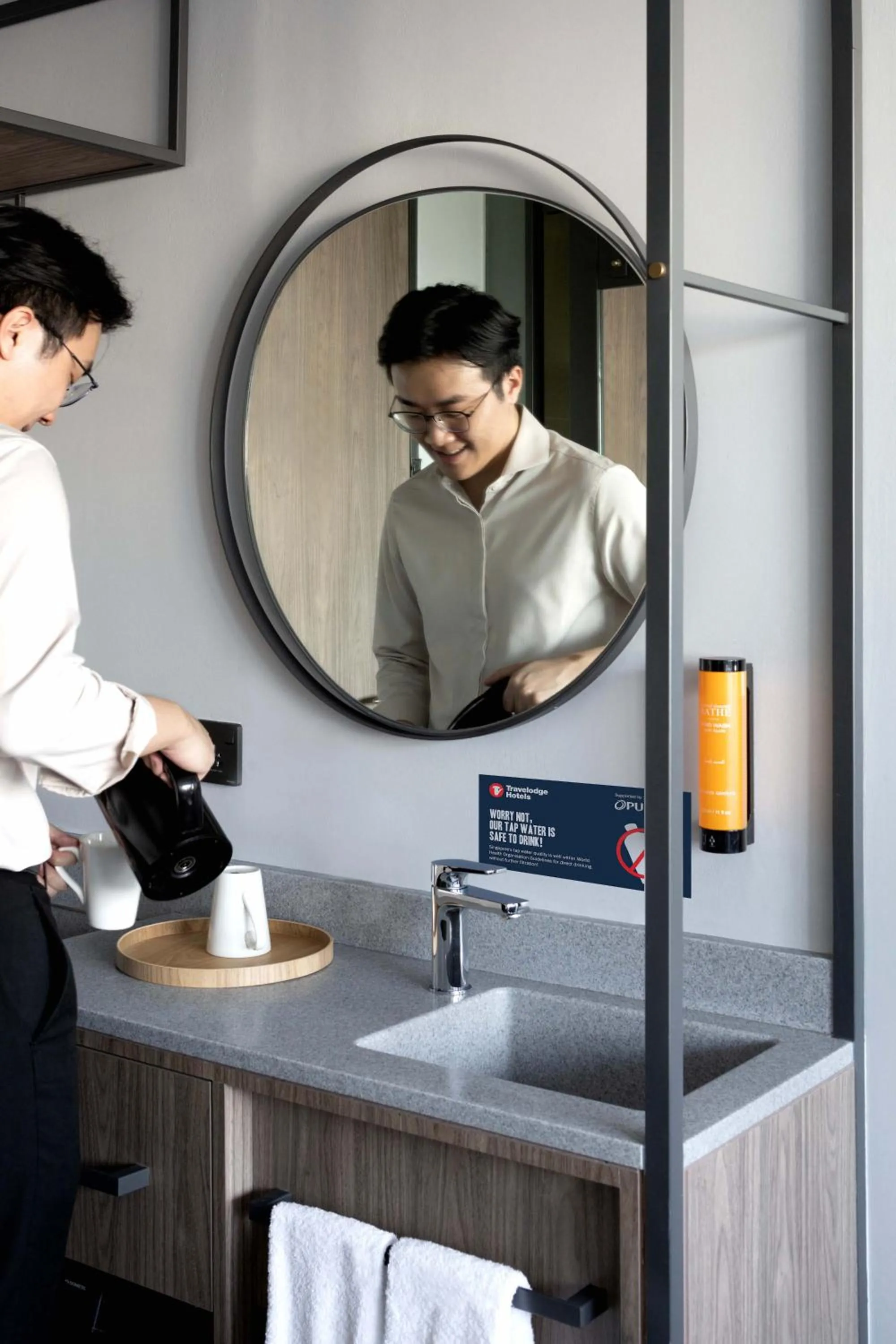 People in Travelodge Harbourfront Singapore